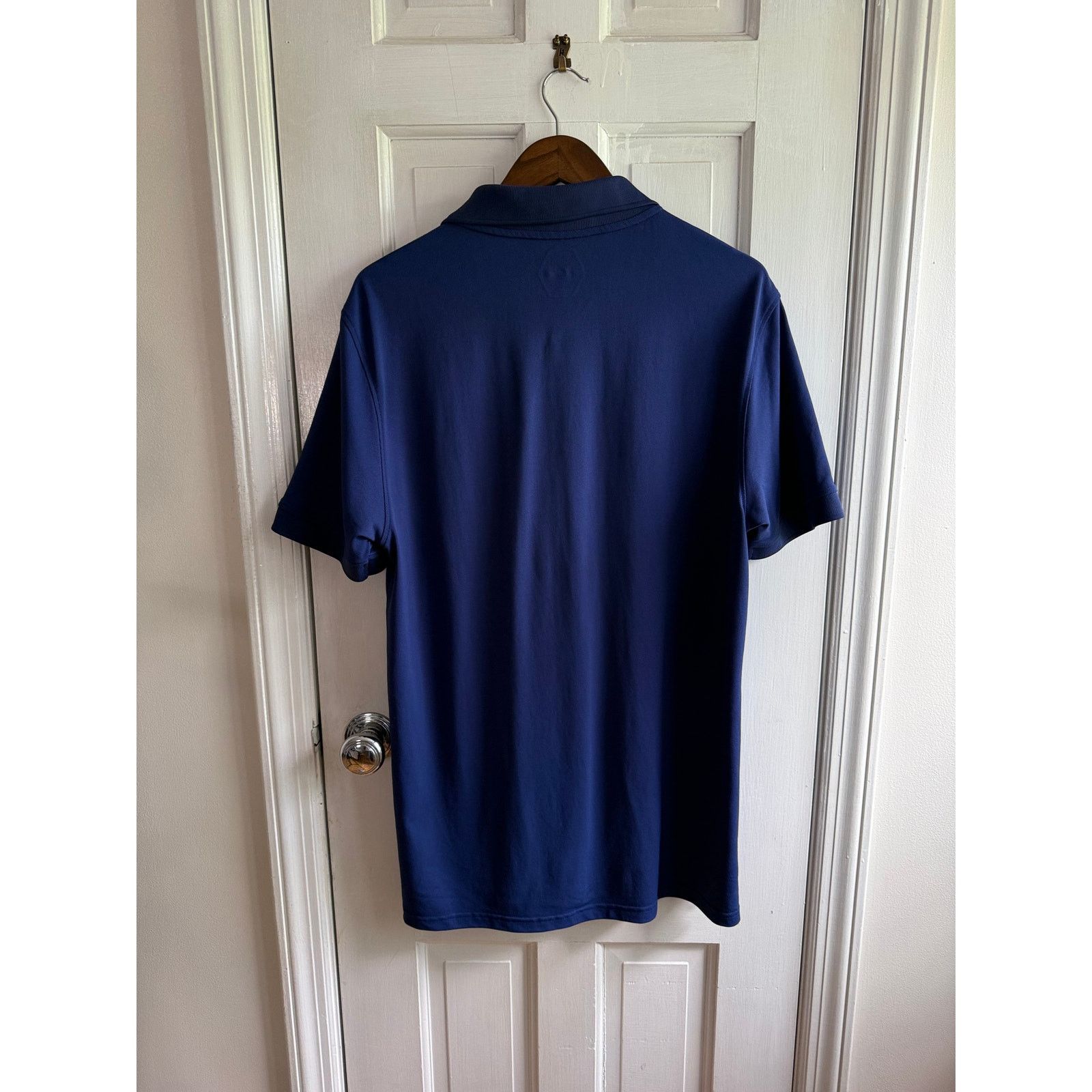 BMW BMW Golfsport Men’s XL Polo Shirt Navy Blue Red White Stripe Size US XL / EU 56 / 4 - 4 Thumbnail