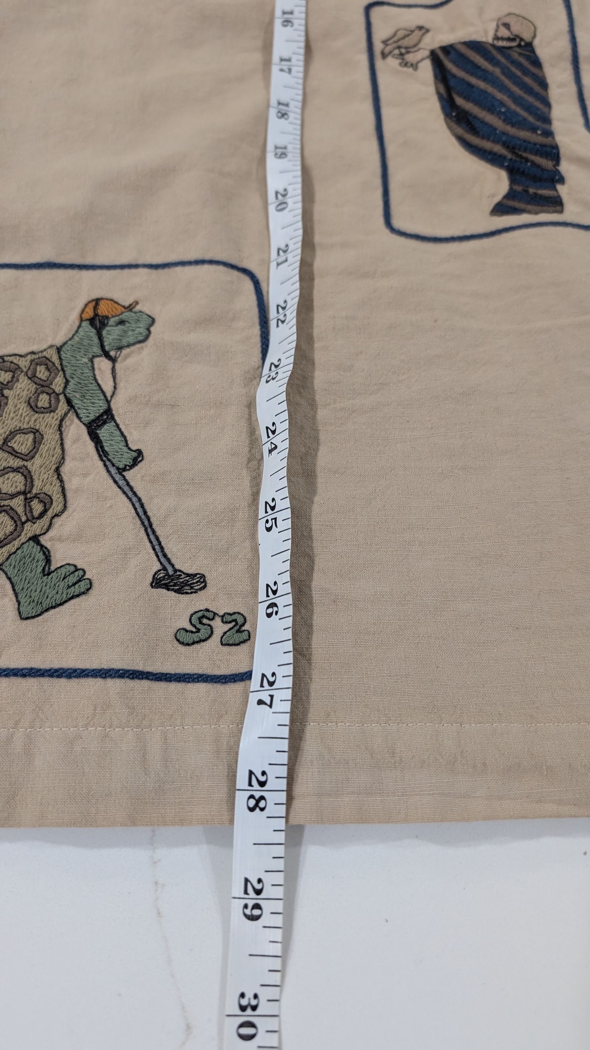 Samuel Zelig Box Camp Shirt Embroidered Art