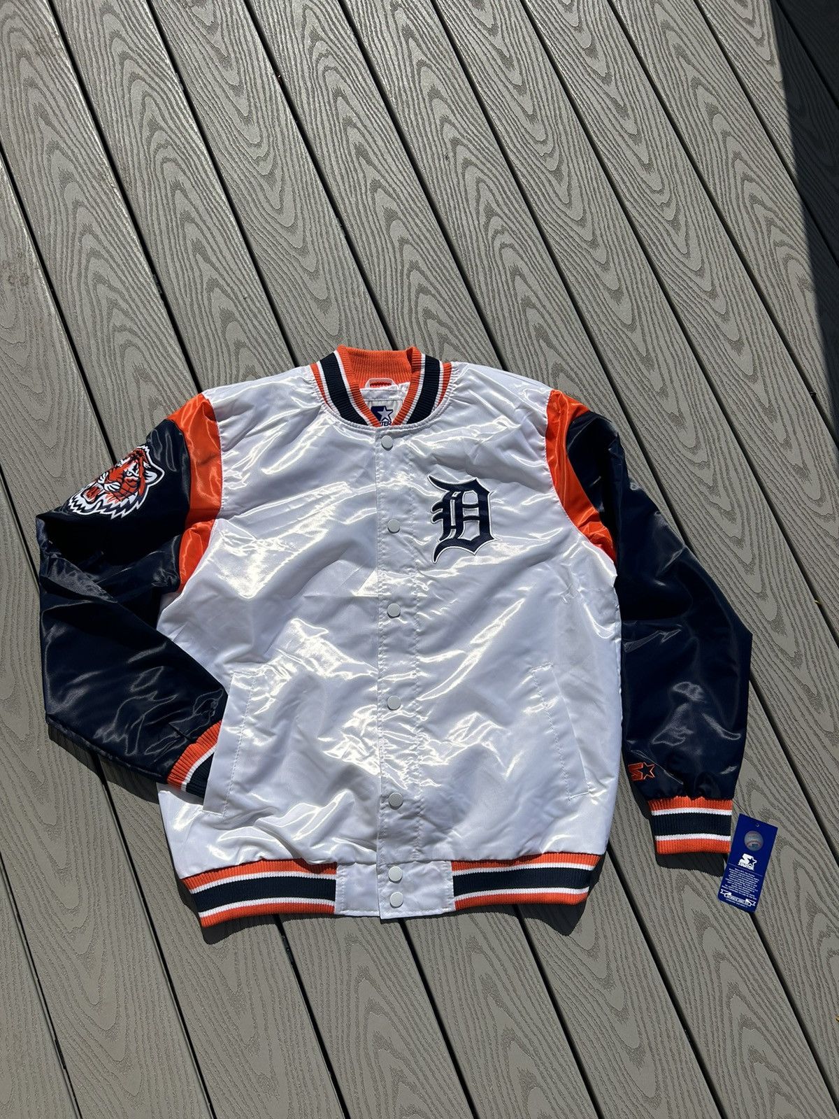 Vintage Vintage Starter Detroit Tigers Varsity Jacket, Grailed