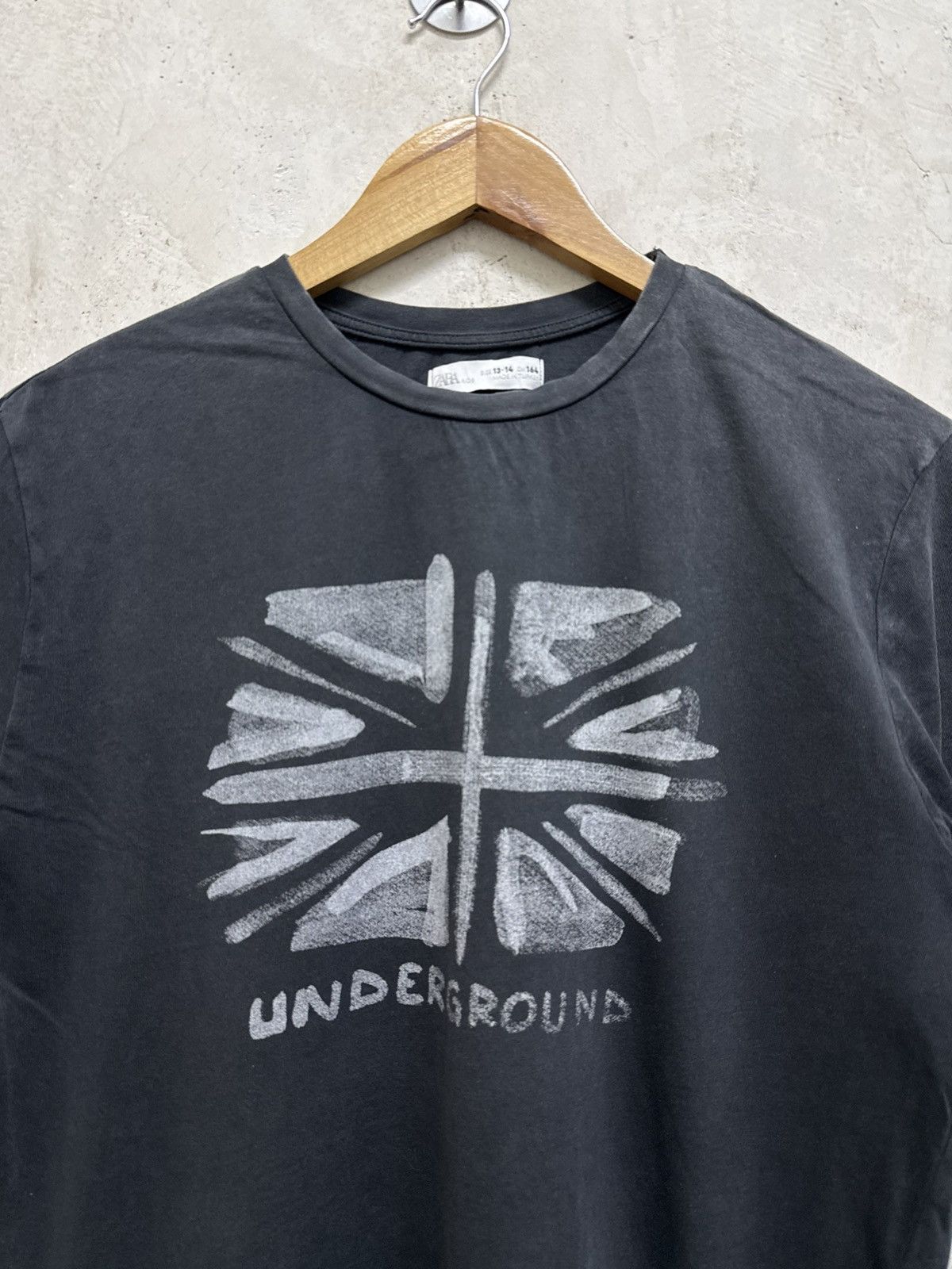14th Addiction Zara “underground” Punk Cross Gothic Tees Size US S / EU 44-46 / 1 - 2 Thumbnail
