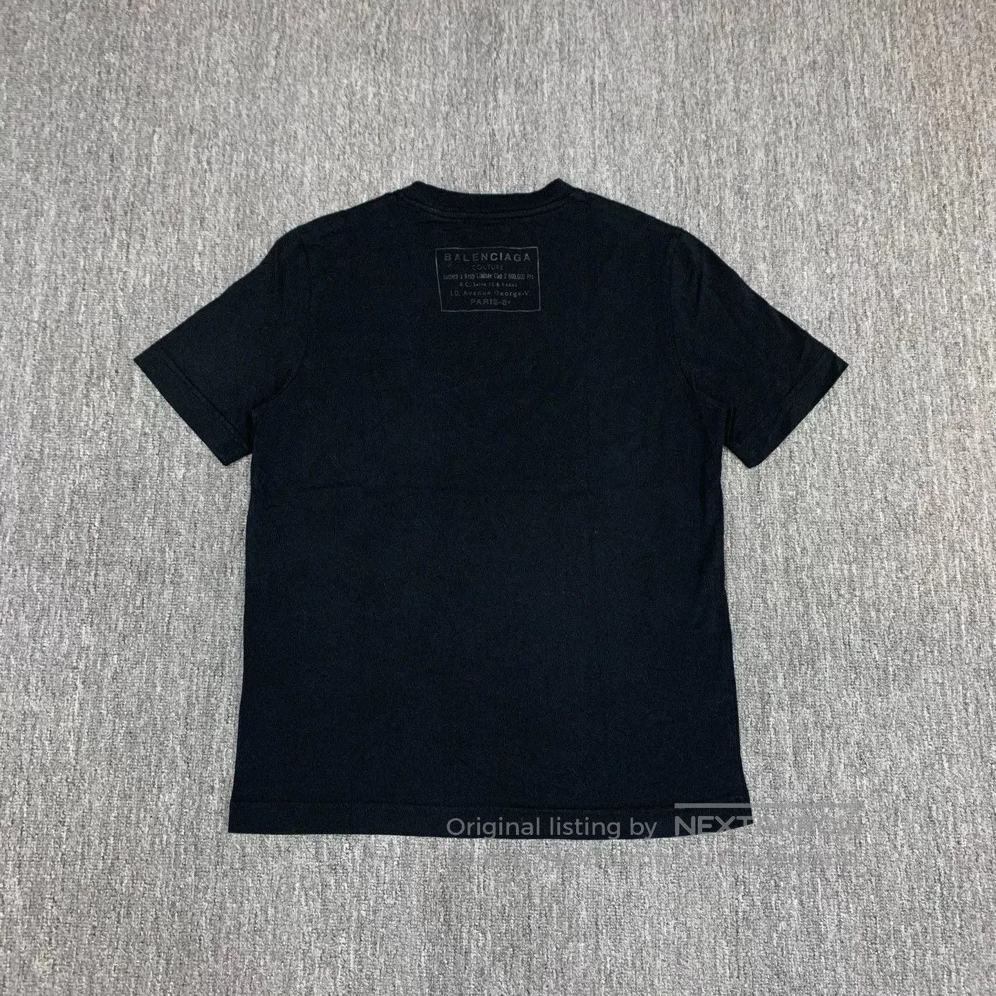 Balenciaga Balenciaga Black Short Sleeve T-Shirt. Size US S / EU 44-46 / 1 - 2 Thumbnail