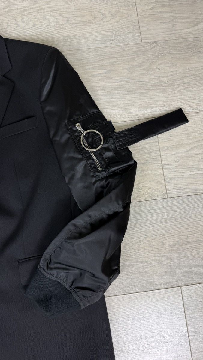 Givenchy Givenchy Hybrid Wool Nylon Blazer Jacket Size 52R - 9 Thumbnail