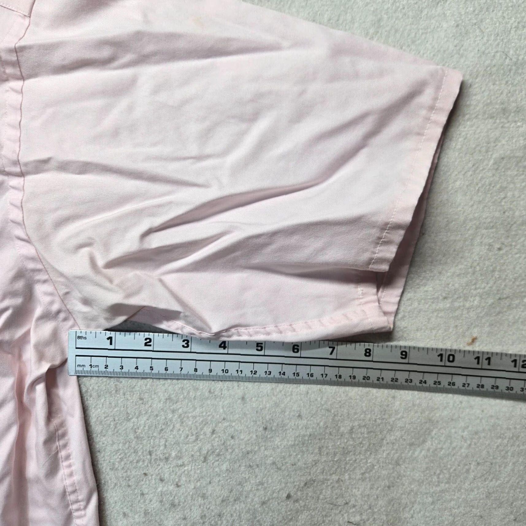 Enro ENRO Shirt Dress Shirt Pink Short Sleeve 16.5 Mens 16.5 Pink Enro Regular 16.5 Men’s Button Up Collared 34-35 Adults Vintage? Wait no. Size 46R - 5 Thumbnail