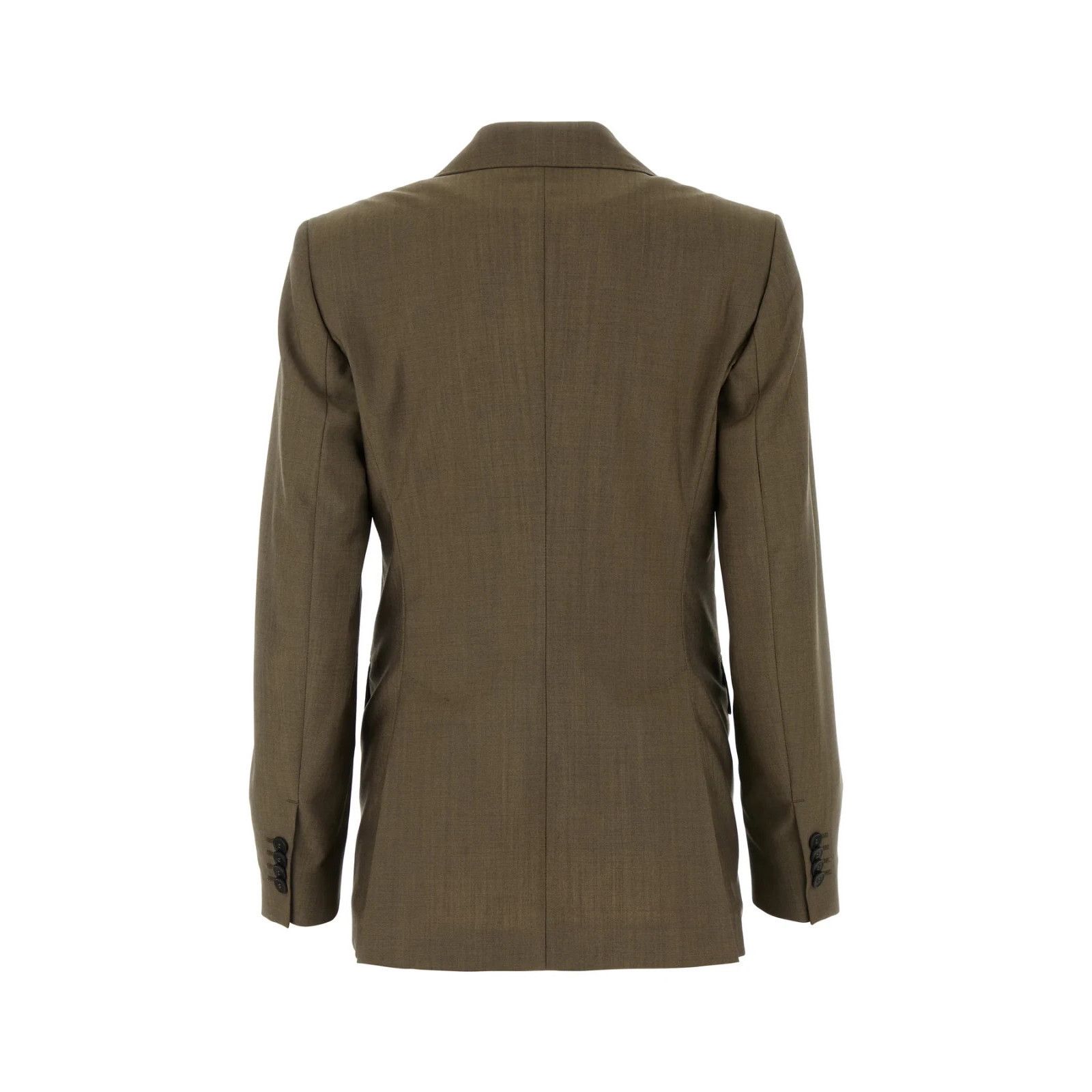 Max Mara MAX MARA Apice Mud Wool Blend Blazer New & Authentic (Women' Size L / US 10 / IT 46 - 2 Thumbnail