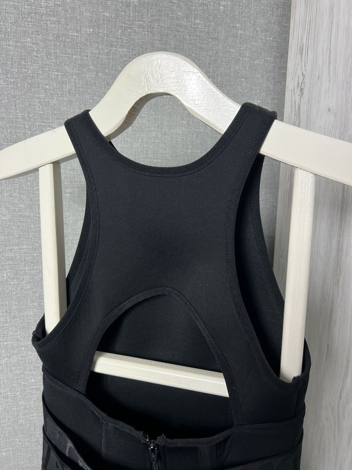 Alexander Wang ALEXANDER WANG x H&M Black Scuba Neoprene Dress Size 8 Size M / US 6-8 / IT 42-44 - 12 Thumbnail
