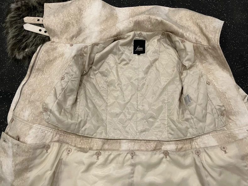 Yohji Yamamoto Vintage Tornado Mart Faux Fur Hooded Coat-2506 Size M / US 6-8 / IT 42-44 - 7 Thumbnail