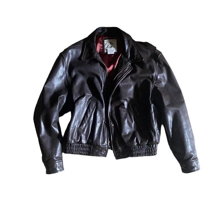 Banana Republic Vintage Brown Leather Jacket Grailed