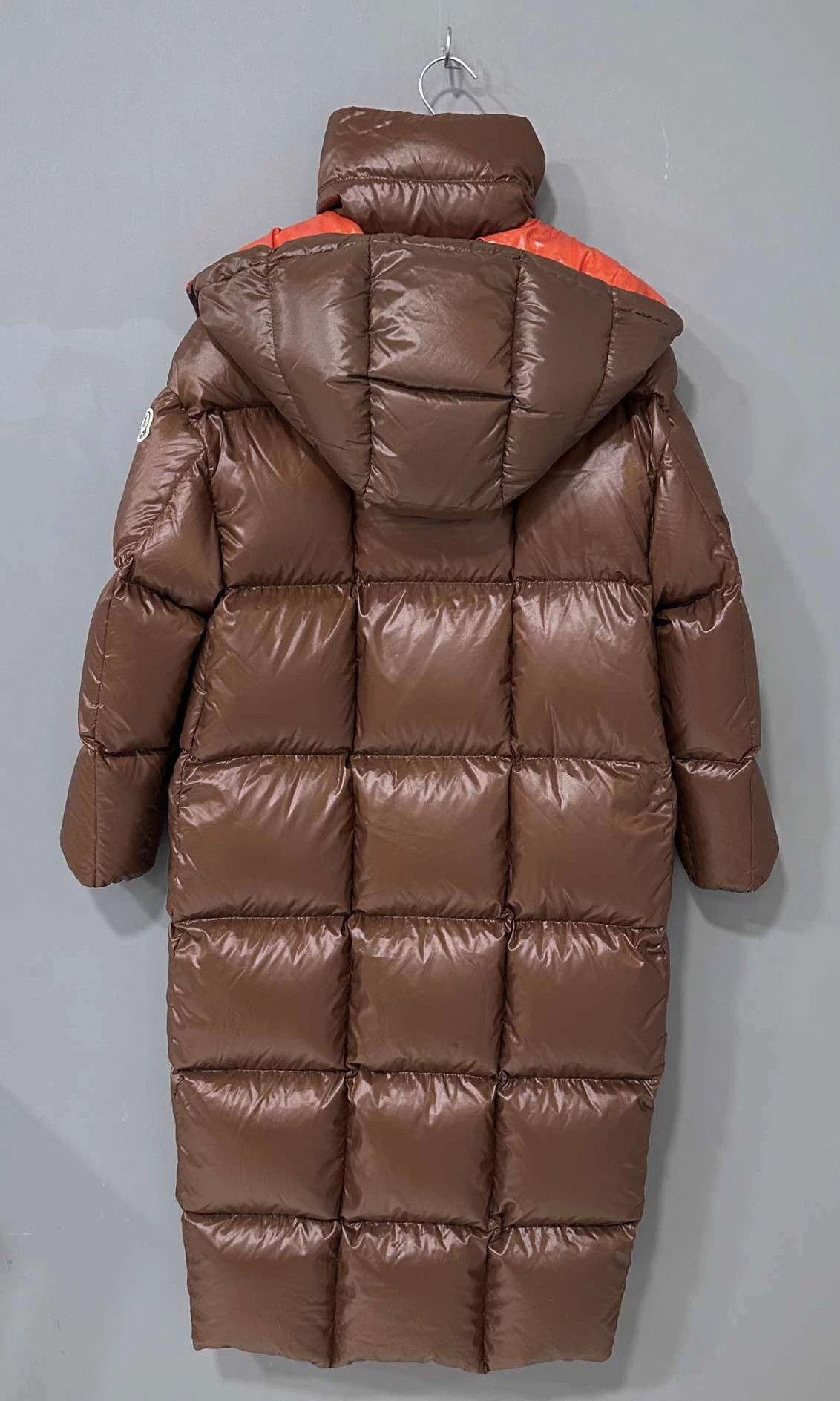 Moncler Moncler Parana down jacket 00 brown orange new Size XXS / US 00 / IT 34 - 3 Thumbnail