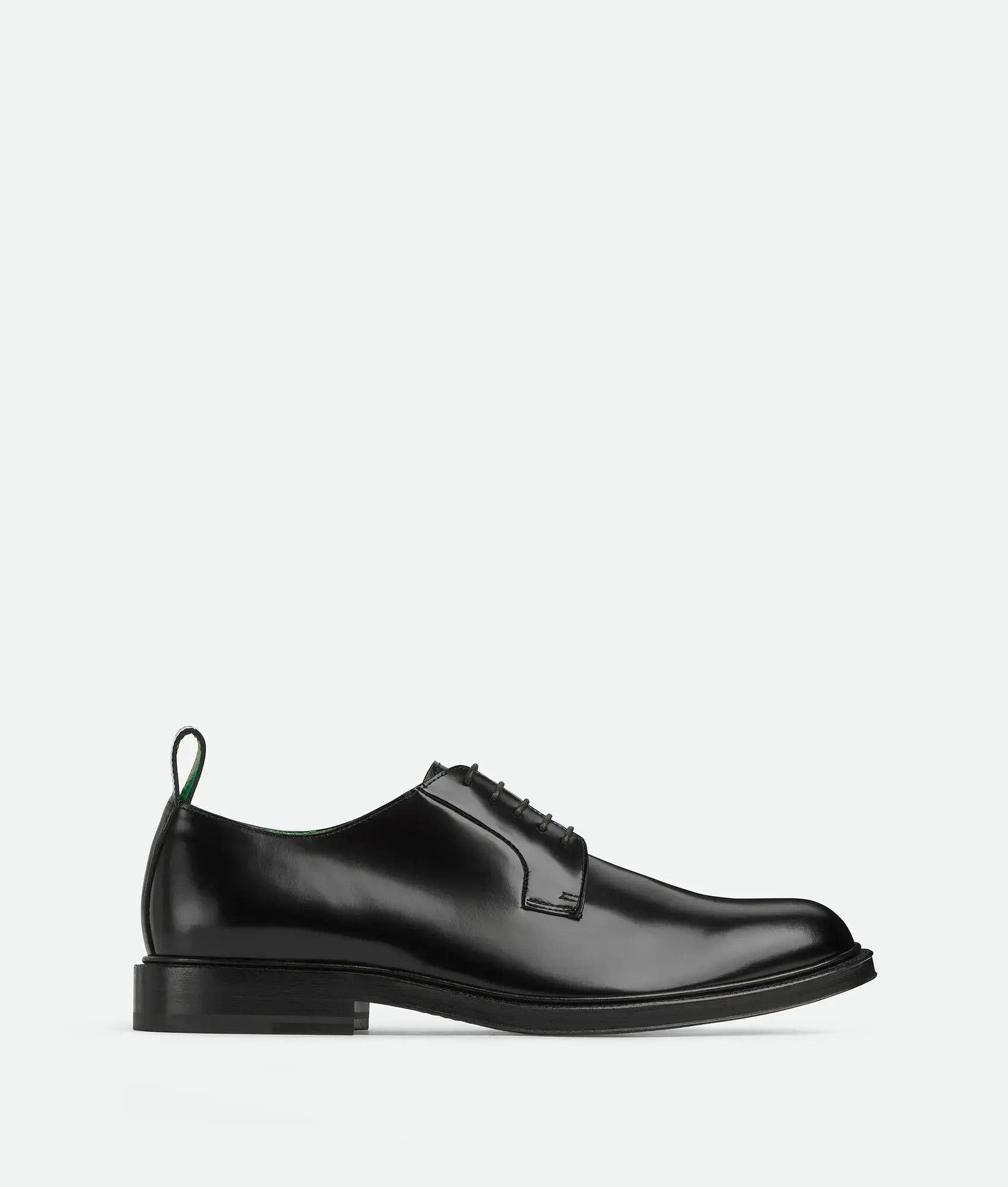 Bottega Veneta o1bcso1str1025 Tie Lace-Up Shoes in Black Size US 7 / EU 40 - 1 Thumbnail