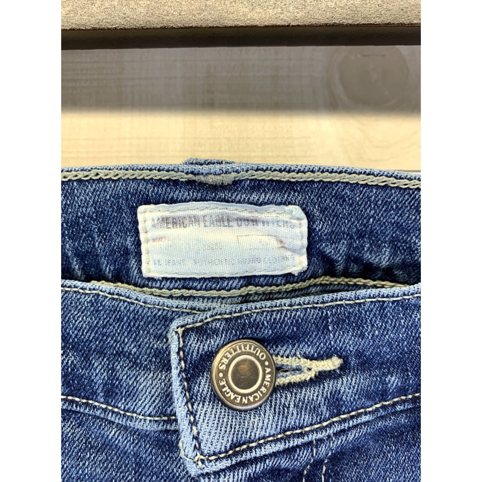 American Eagle Outfitters VINTAGE American Eagle Outfitters Jeans Womens Size 6 Reg Blue Boot Cut Denim 5-Pocket Design Hunter/Light Wash? Size 28" / US 6 / IT 42 - 2 Thumbnail