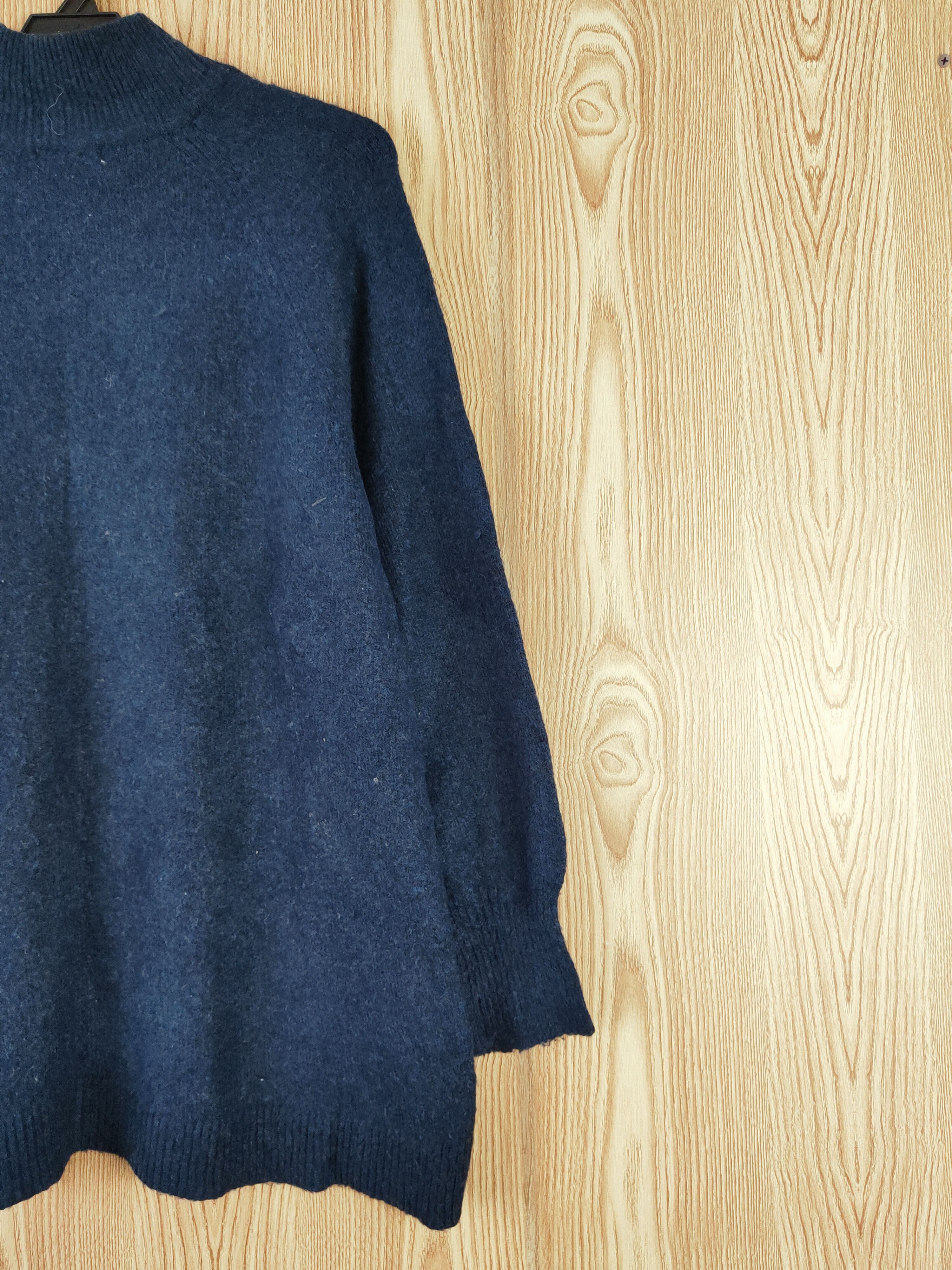 Homespun Knitwear Earth Music & Ecology Navy Knitwear Sweatshirts #W734 Size US L / EU 52-54 / 3 - 9 Thumbnail
