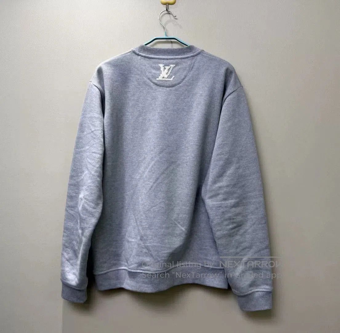 Louis Vuitton Louis Vuitton LV x Nigo 26SS Embroidered Logo Sweatshirt. Size US XL / EU 56 / 4 - 5 Thumbnail
