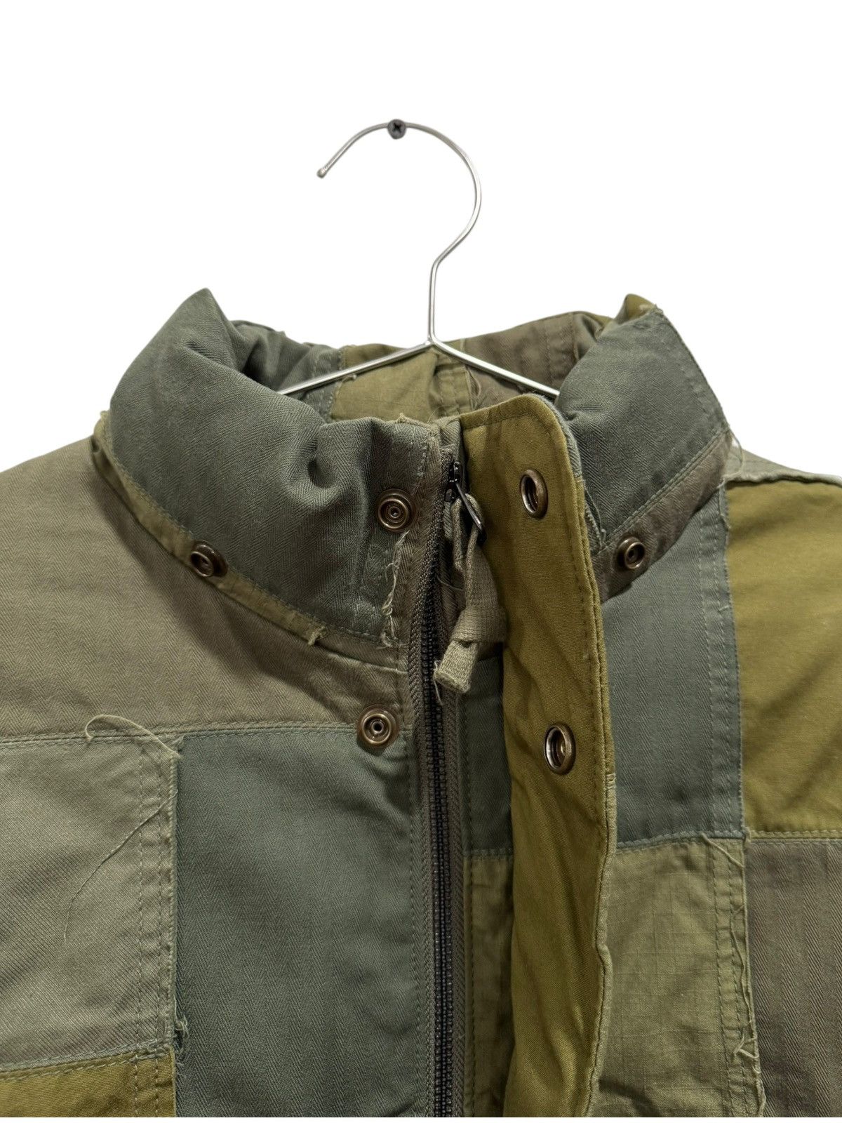 Junya Watanabe × Supreme Supreme JUNYA WATANABE CDG MAN Patchwork Puffy Jacket Olive Size US S / EU 44-46 / 1 - 6 Thumbnail