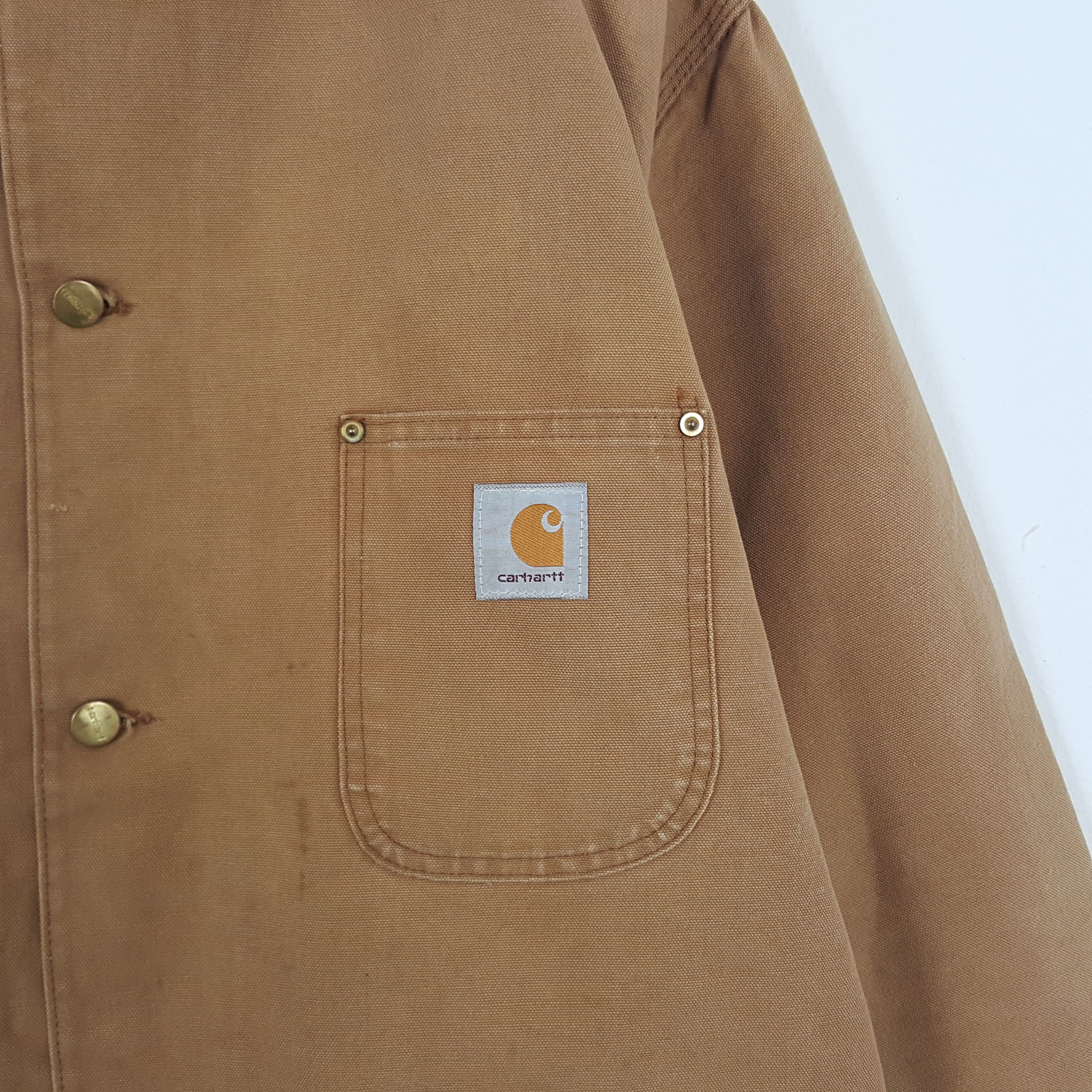 Carhartt × Vintage Vintage Carhartt Michigan Duck Jacket Size US XXL / EU 58 / 5 - 2 Thumbnail