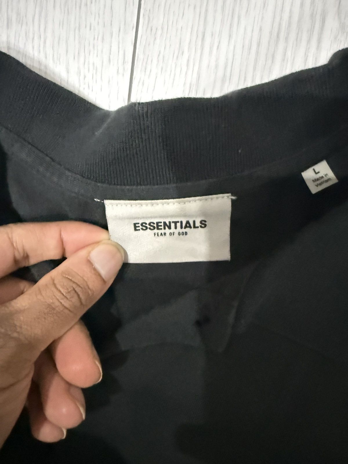 Essentials Fear of God Essentials Polo Black Large Size US L / EU 52-54 / 3 - 2 Thumbnail