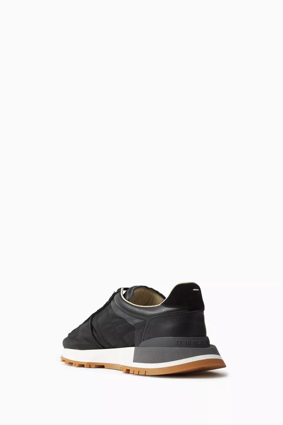 Maison Margiela o1mle0126 New Replica Runners in Black Size US 6 / EU 39 - 2 Thumbnail