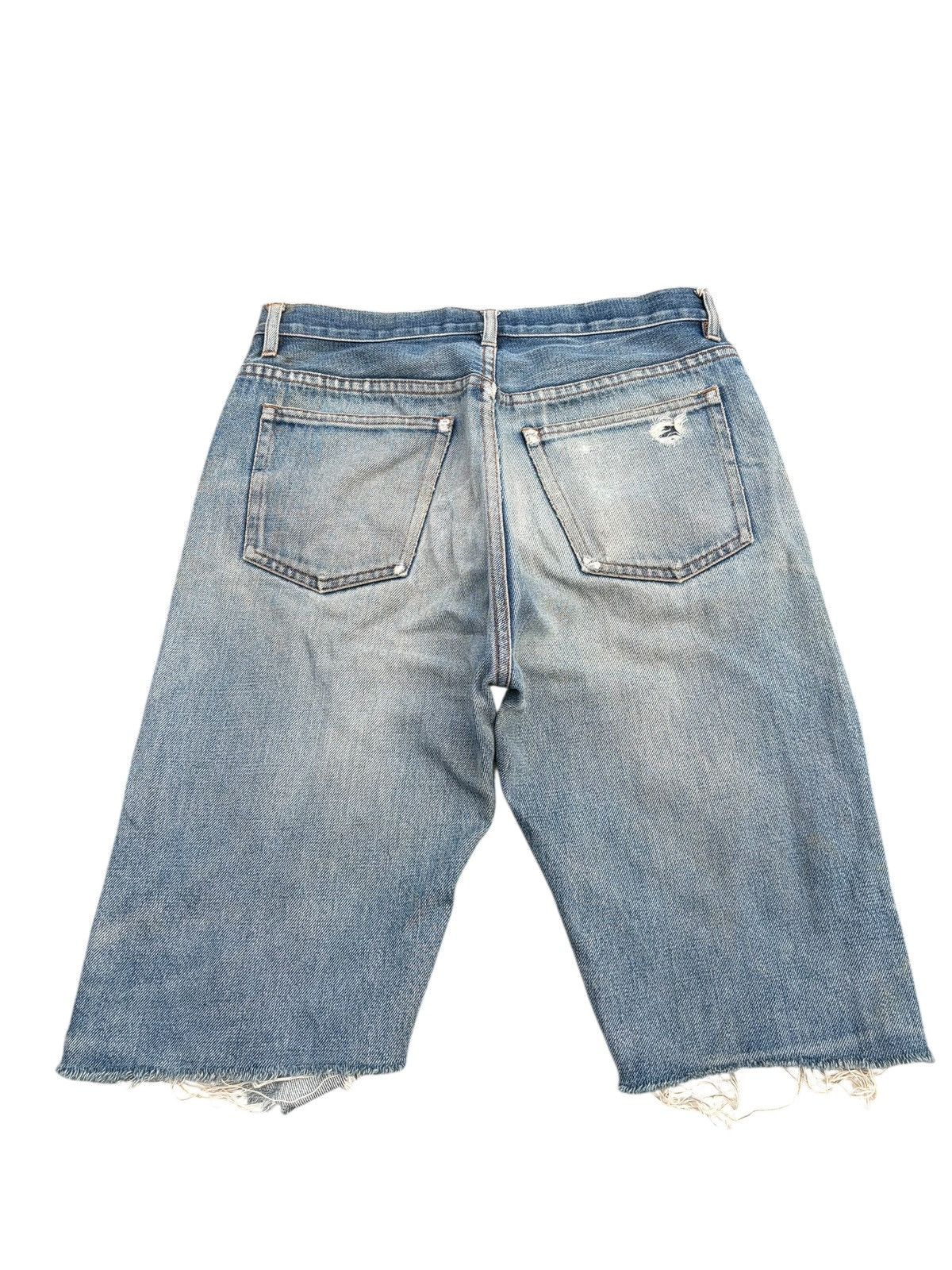 A.P.C. VINTAGE APC SELVEDGE SHORT SUNFADED RUSTY DISTRESSED DENIM Size US 29 - 4 Thumbnail