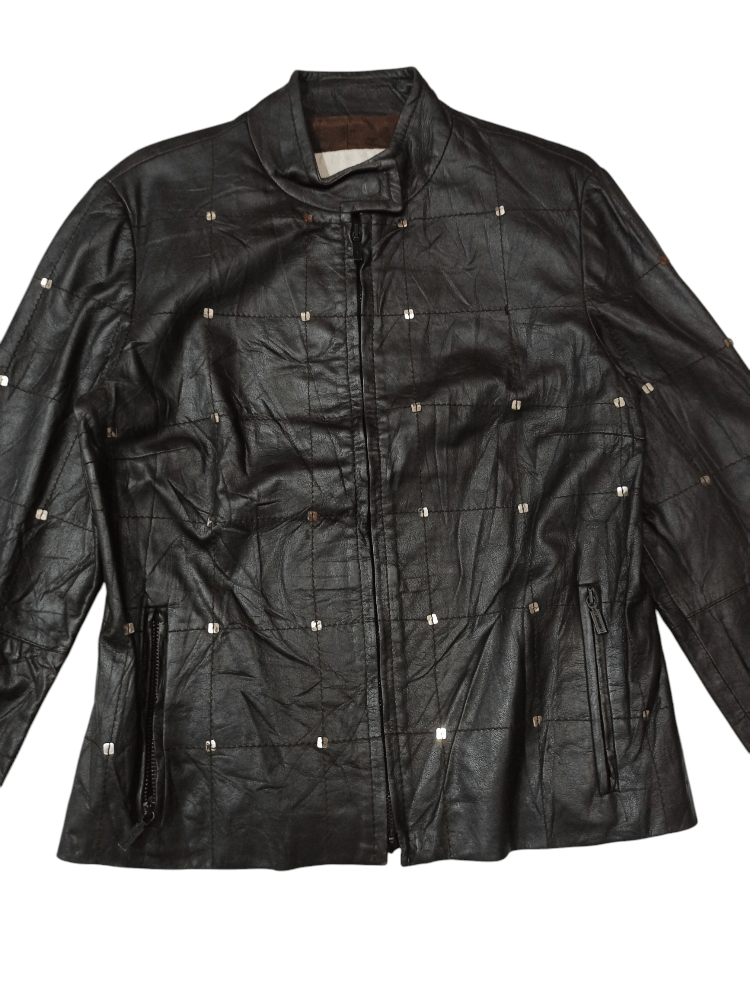 Vintage ICEBERG Women's Thin Leather Jacket