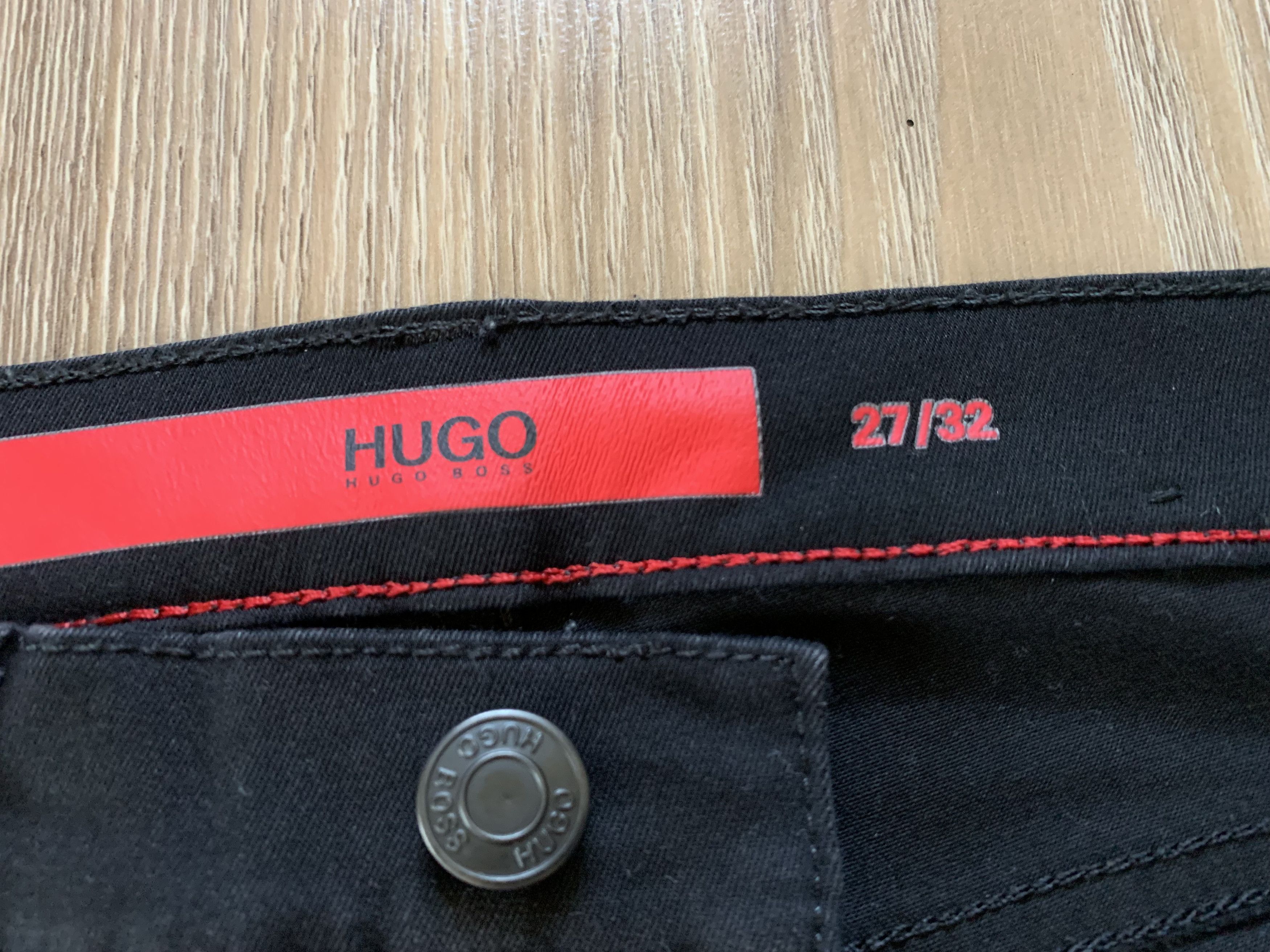 Hugo Boss Womens Hugo Boss Lou Black Skinny High Rise Jeans Size 27" / US 4 / IT 40 - 7 Thumbnail