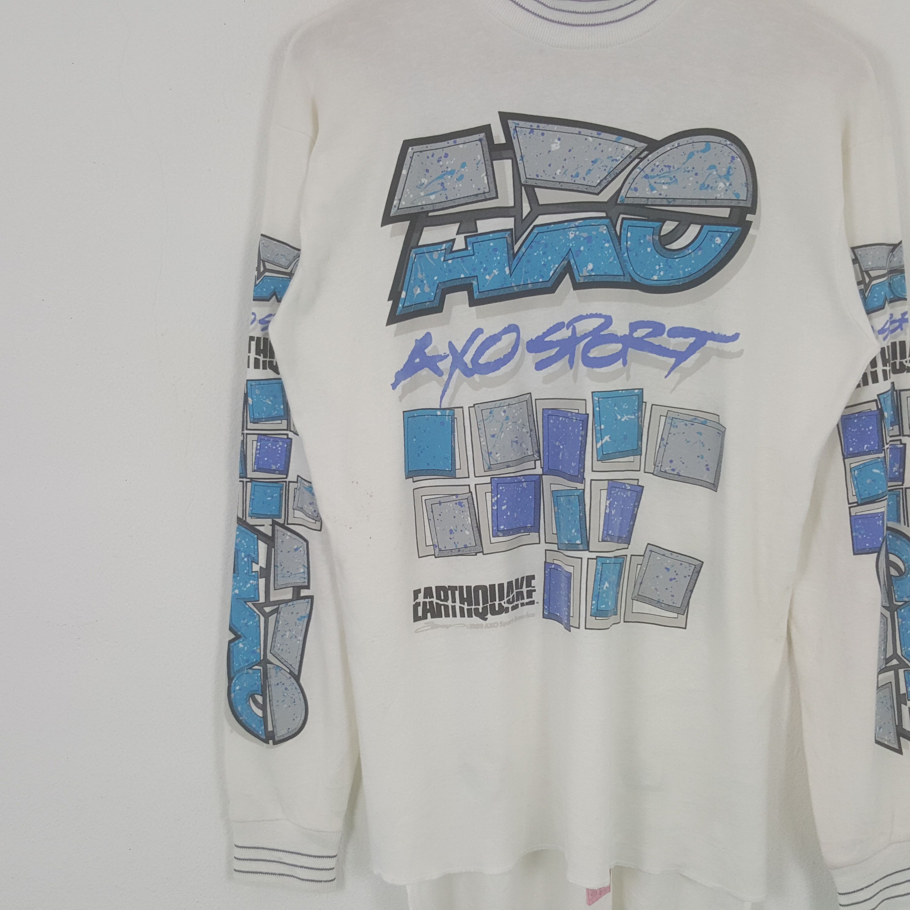 Vintage Axo Sport Racing Motorsports Long Sleeve Tshirt