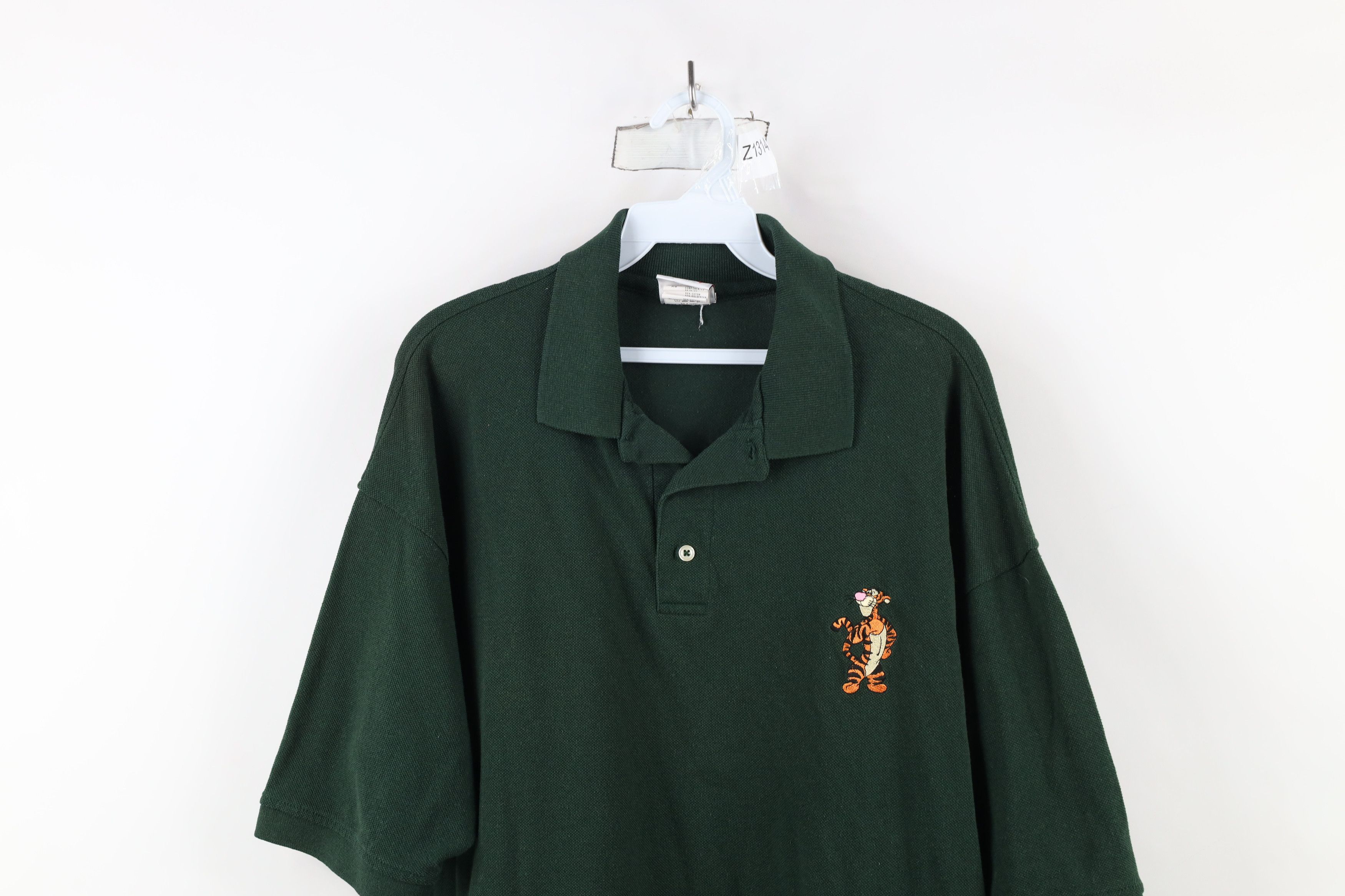 Vintage Vintage 90s Disney Winnie the Pooh Tigger the Tiger Shirt Size US XL / EU 56 / 4 - 2 Preview