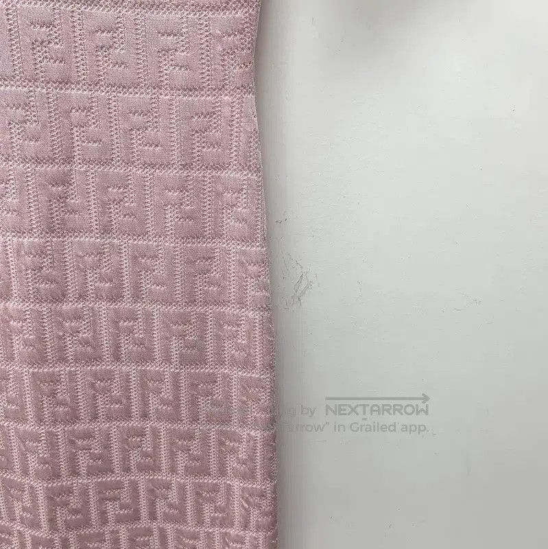 Fendi Fendi Pink Cotton Midi Dress for Women . Size M / US 6-8 / IT 42-44 - 4 Thumbnail