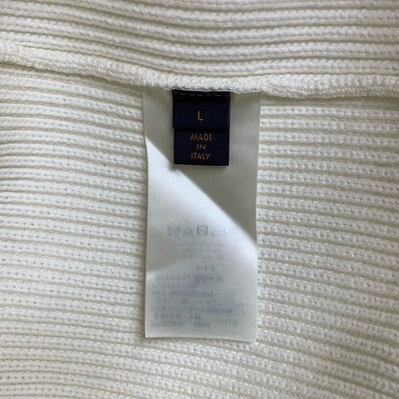 Louis Vuitton Louis Vuitton Off-white knitted sweater Size US L / EU 52-54 / 3 - 7 Thumbnail