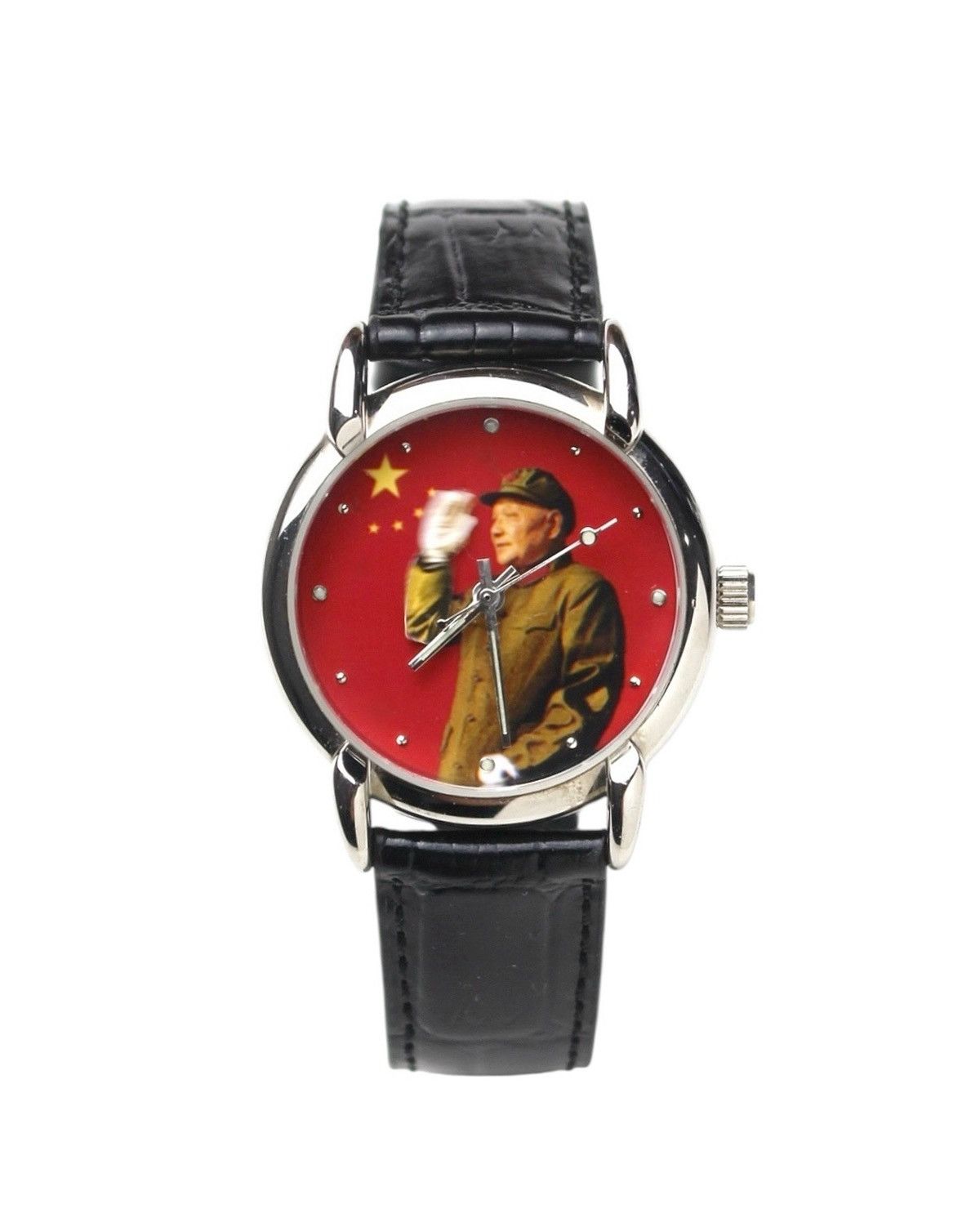 Vintage 1994 SHANGHAI TANG DENG XIAOPING RED HAND-WINDING WATCH Size ONE SIZE - 2 Thumbnail