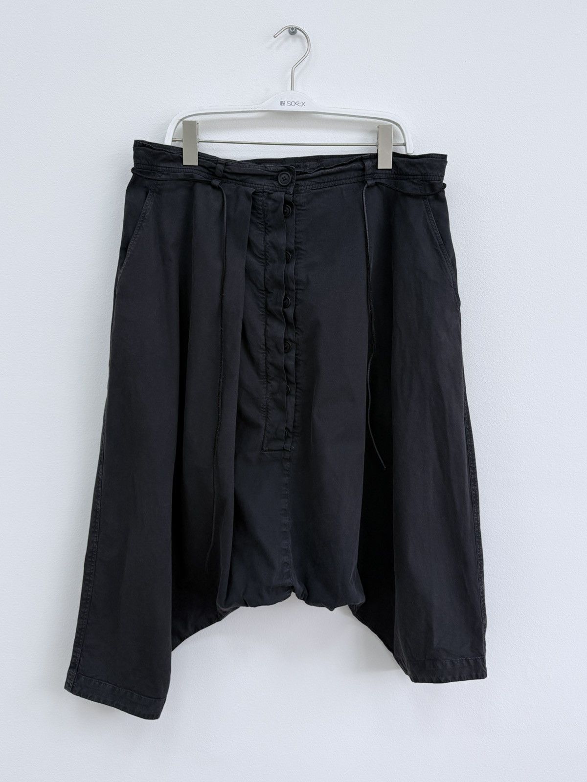 Rundholz Avant Garde Rundholz Rick Owens Style Drop Crotch Pants Size US 34 / EU 50 - 4 Thumbnail