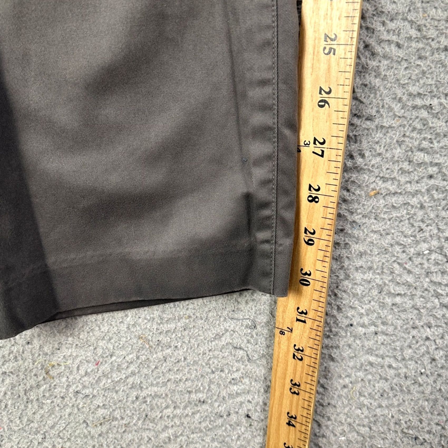 Bonobos VINTAGE BonobosFridayPants Khaki Men 34X28 Gray Straight Leg Pocket Stretch Flat Front Size US 34 / EU 50 - 6 Thumbnail