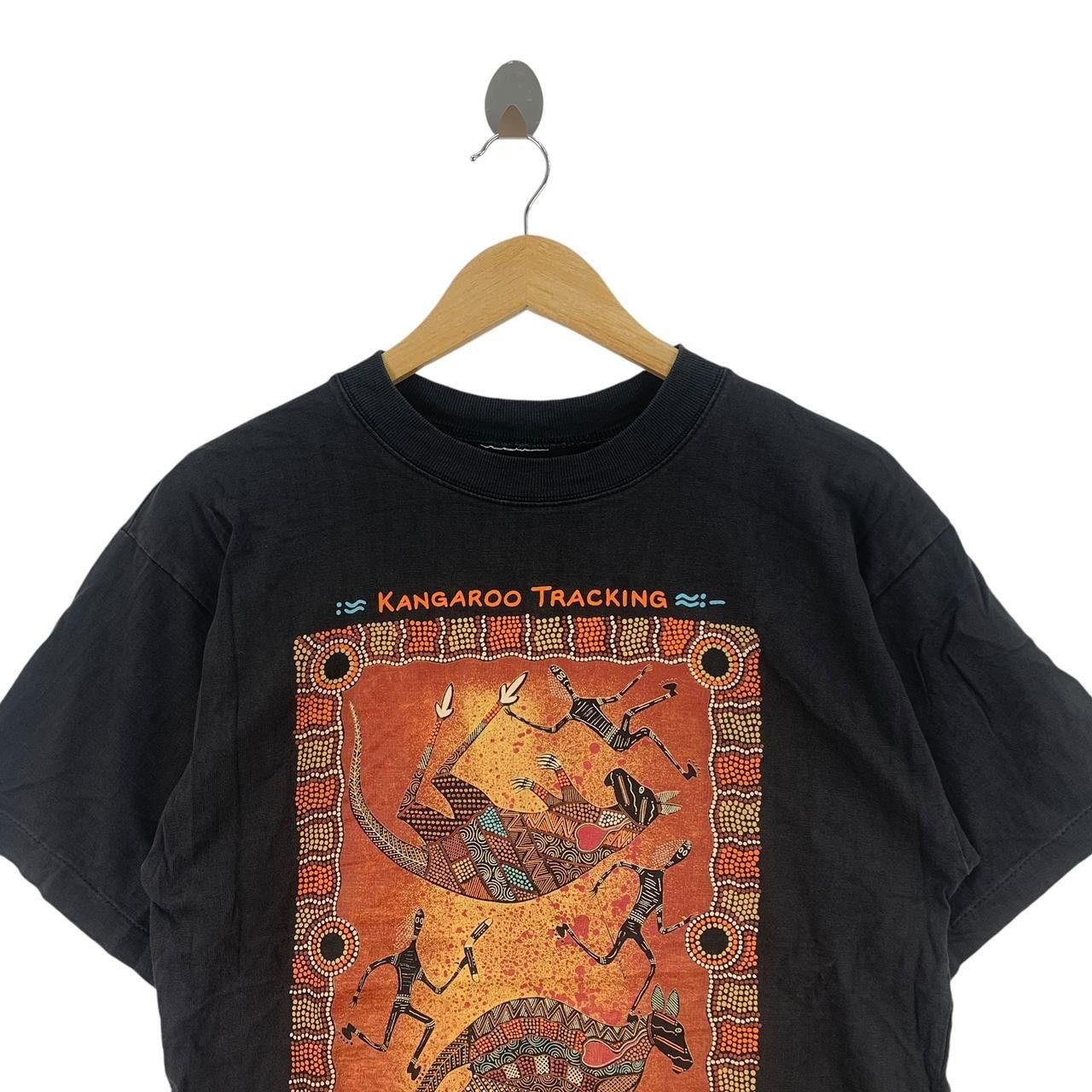 Vintage Vintage BELURRU AUSTRALIAN ABORIGINAL Art Tee Shirt Size XXL / US 16-18 / IT 52-54 - 2 Thumbnail