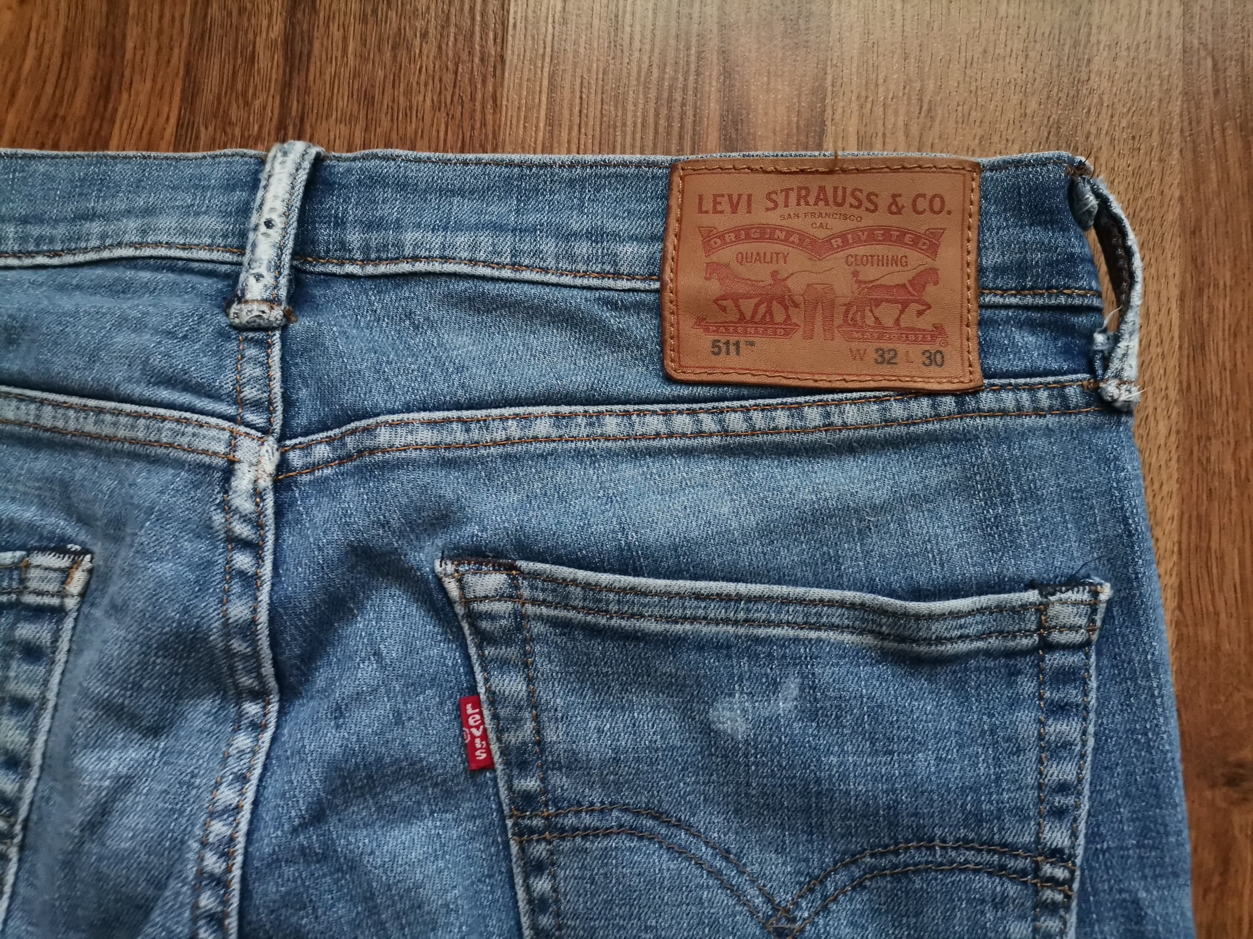Levi's Levi's 511 Distressed Destroyed Jeans Size US 32 / EU 48 - 3 Thumbnail