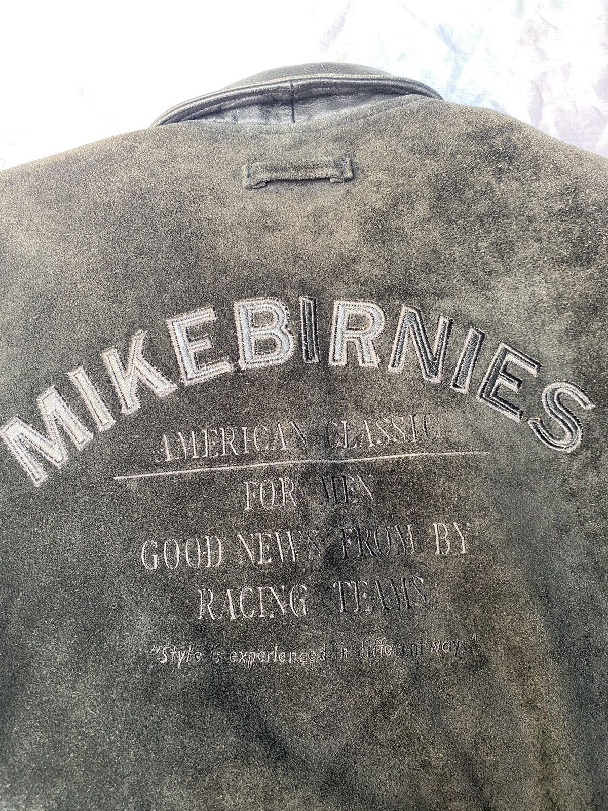 Vintage vintage mike birnies pilot leather jacket Size US L / EU 52-54 / 3 - 5 Thumbnail