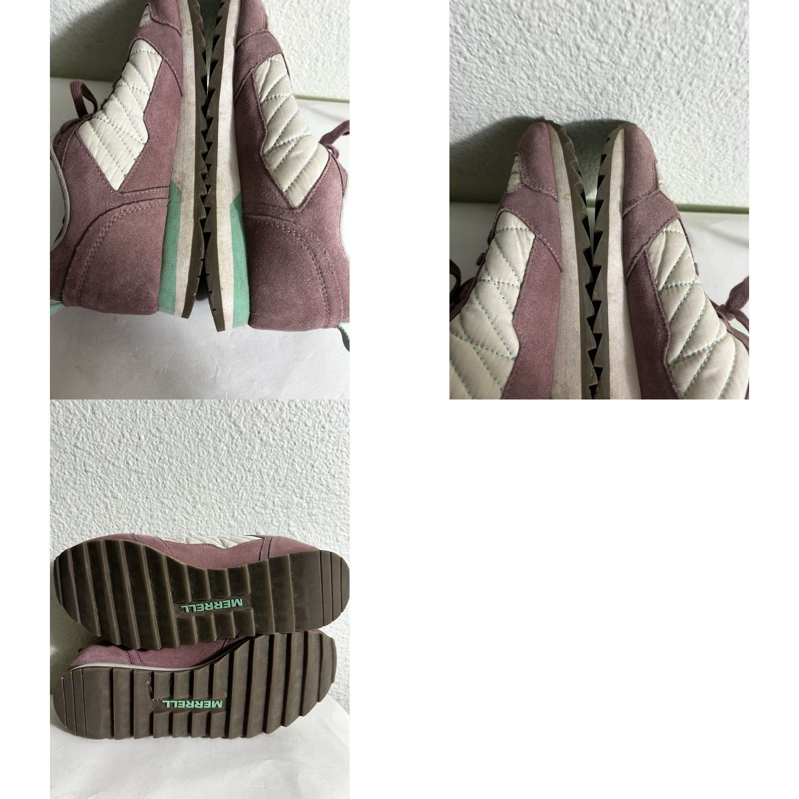 Merrell Merrell Burlwood Performance Sneaker Womens 9 Purple Low Top Lace Up Athletic Casual Outdoor Hiking Running Walking Logo Size US 9 / IT 39 - 10 Thumbnail