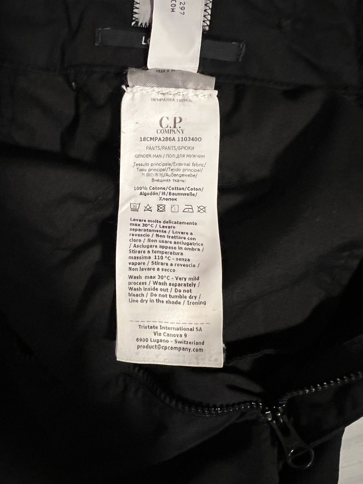 C.P. Company Wide-Leg Pleated Cotton-Garbardine Cargo Trouser Size US 32 / EU 48 - 4 Thumbnail