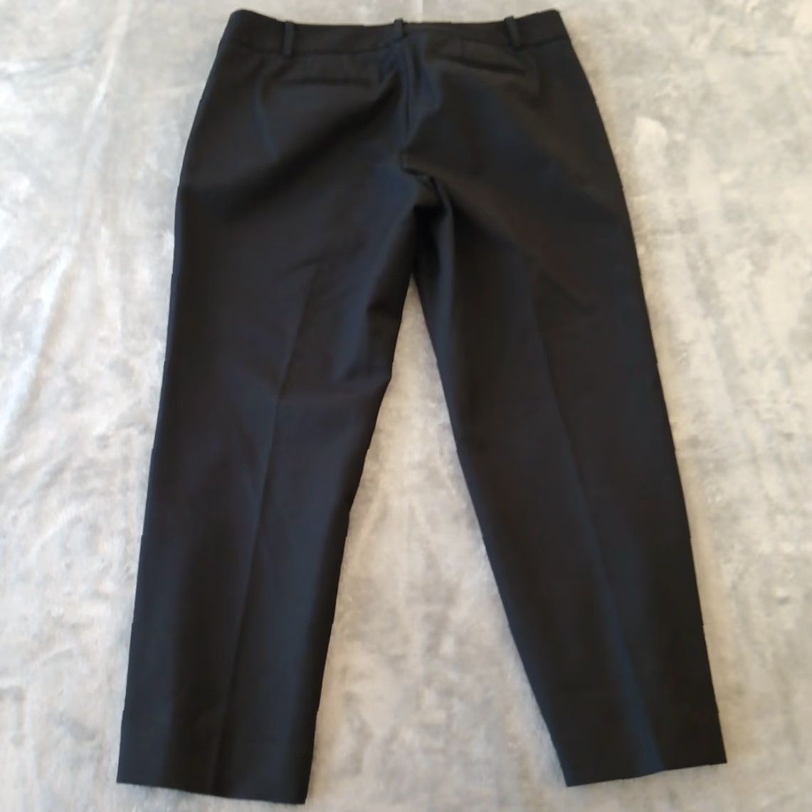 Talbots Talbots Petites Dress Pants Womens Size 10P Black 33x24 Mid Rise Ruffle Accent Pants Dress Pants Ladies Womens Size 32" / US 10 / IT 46 - 7 Thumbnail