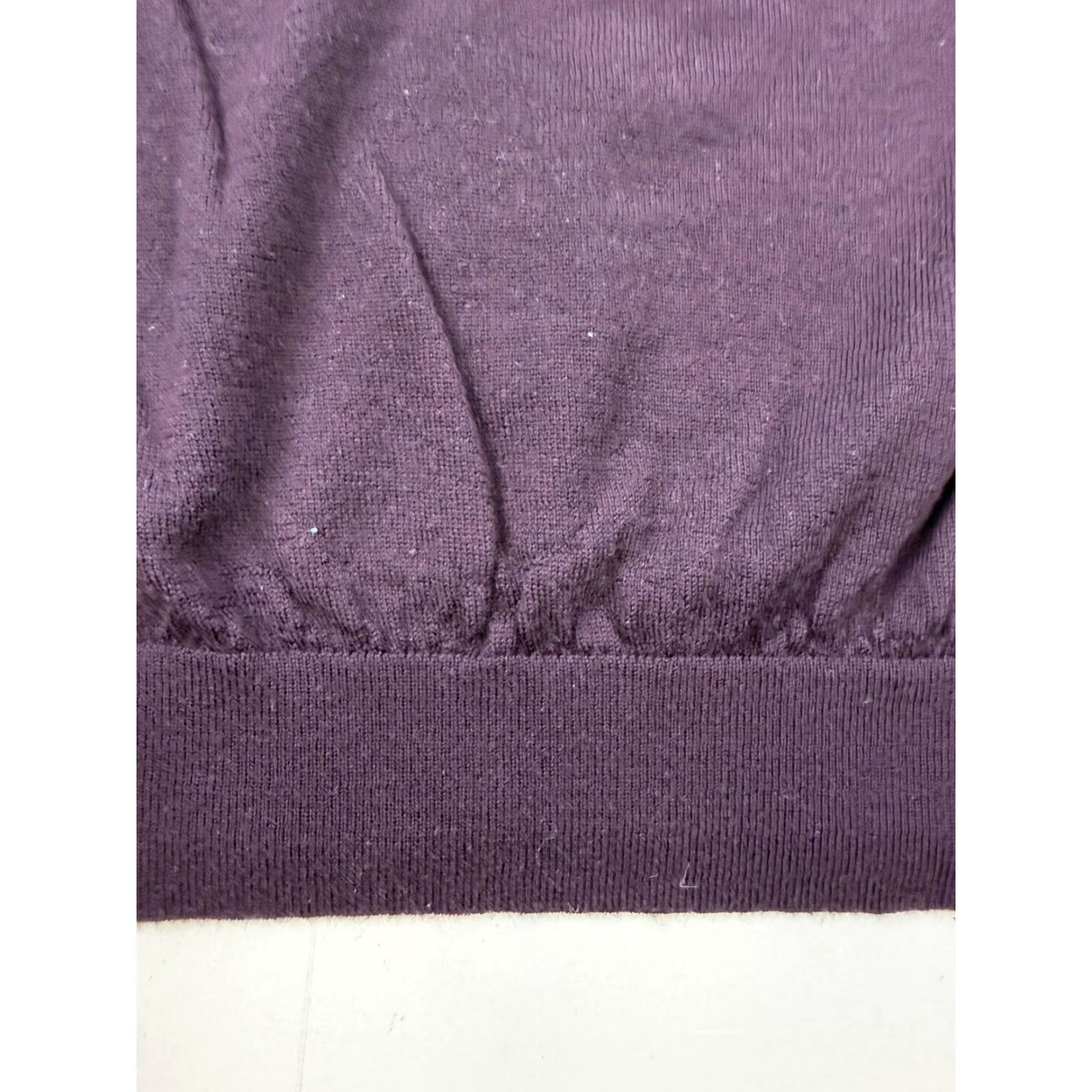 Nordstrom Nordstrom Mens Large Purple Merino Wool Crewneck Knit Pullover Sweater Casual Size US L / EU 52-54 / 3 - 4 Thumbnail