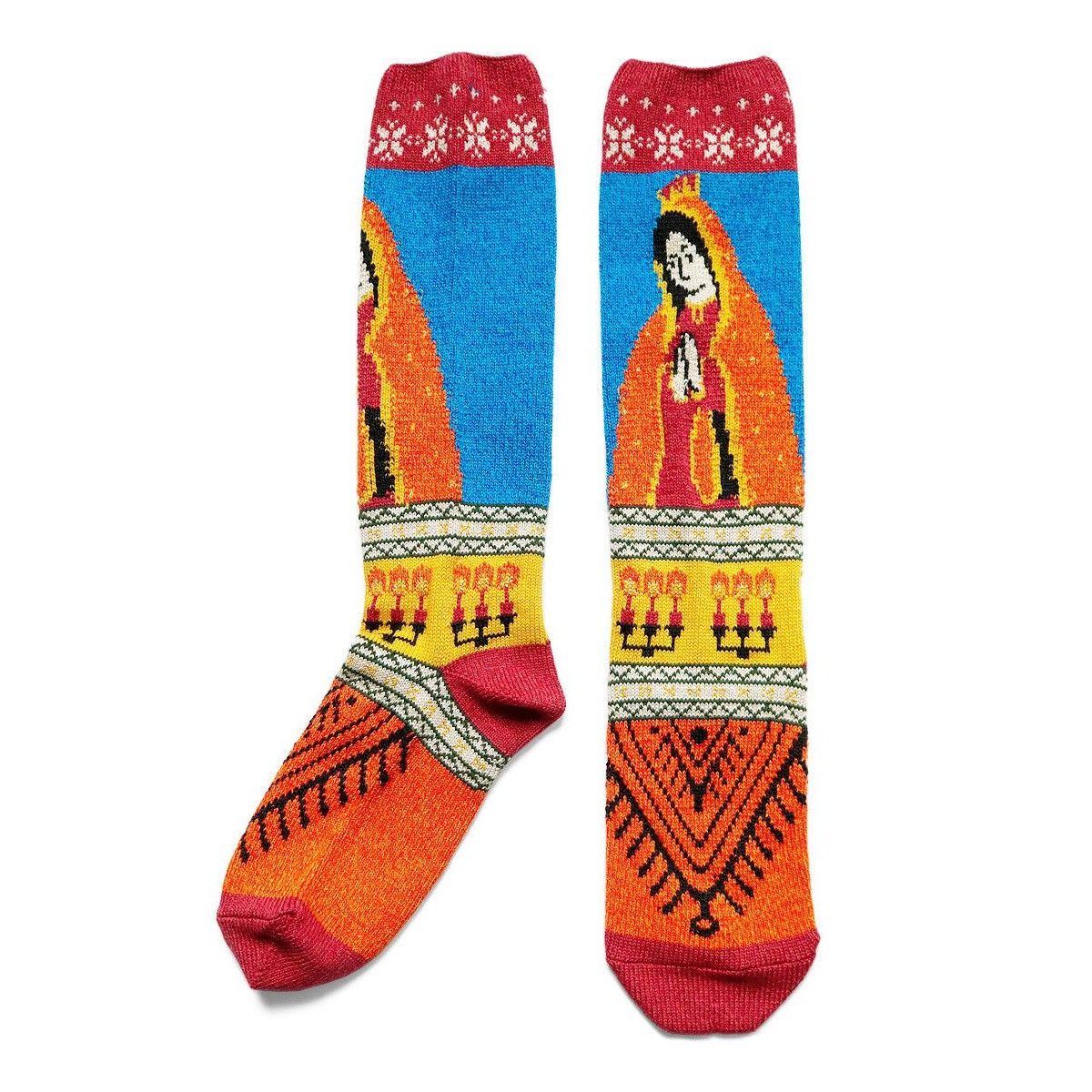 Kapital Kapital 96 Mary Pattern Socks (Short) Size ONE SIZE - 8 Thumbnail