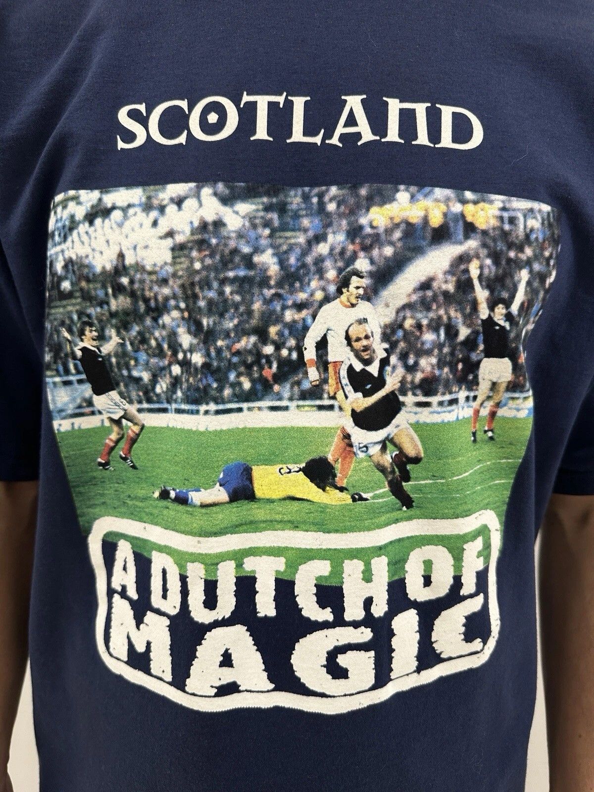 Fruit Of The Loom Vintage 2000 Scotland Netherlands 2003 Shirt Soccer Football Size US L / EU 52-54 / 3 - 3 Thumbnail