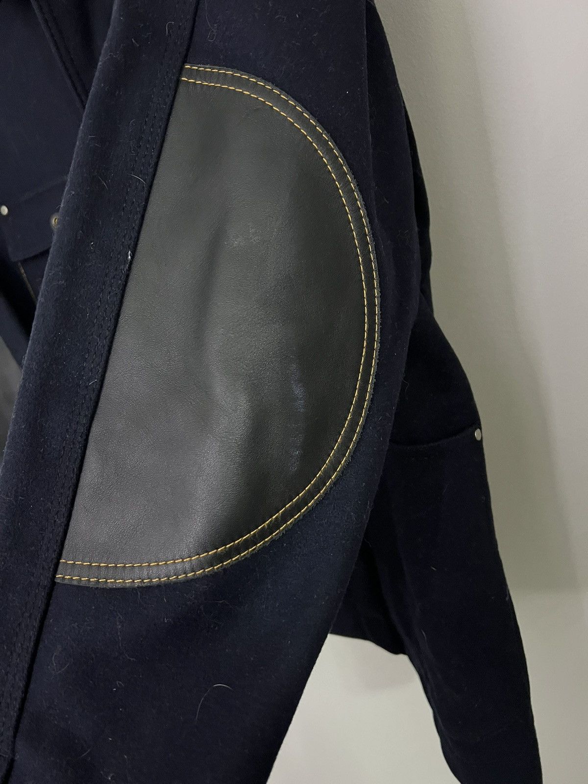 Coach Coach Indigo Wool Barn Jacket Size US L / EU 52-54 / 3 - 4 Thumbnail