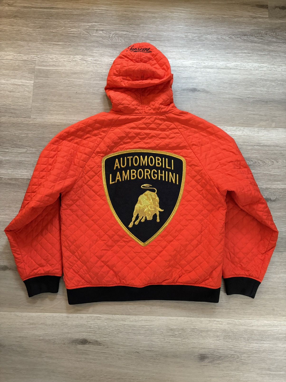 Supreme Supreme Automobili Lamborghini Hooded Work Jacket SS20 Size US L / EU 52-54 / 3 - 1 Thumbnail