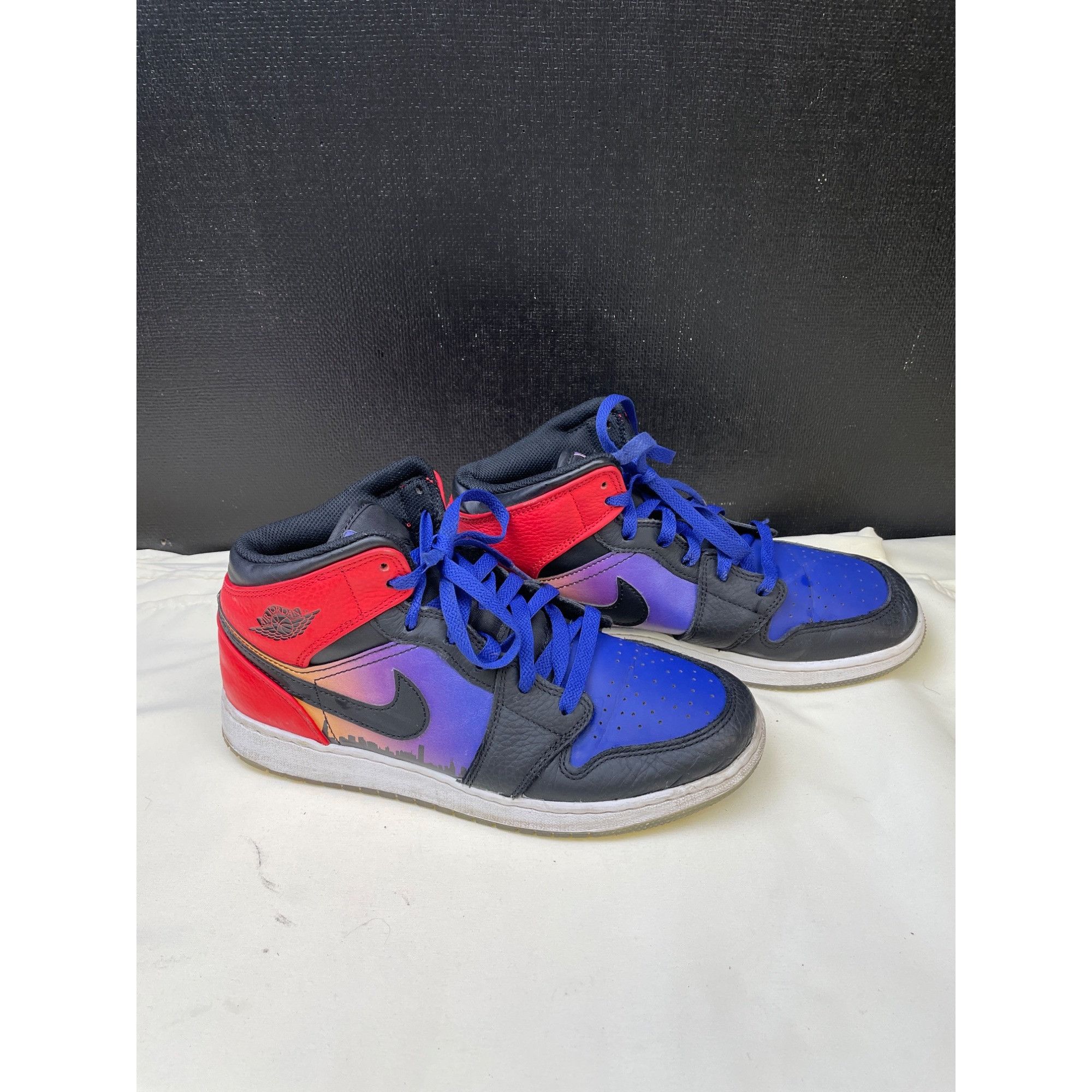Nike Nike Air Jordan 1 Mens Sunset Multicolor Sneakers Shoes Size Size US 7 / EU 40 - 3 Thumbnail