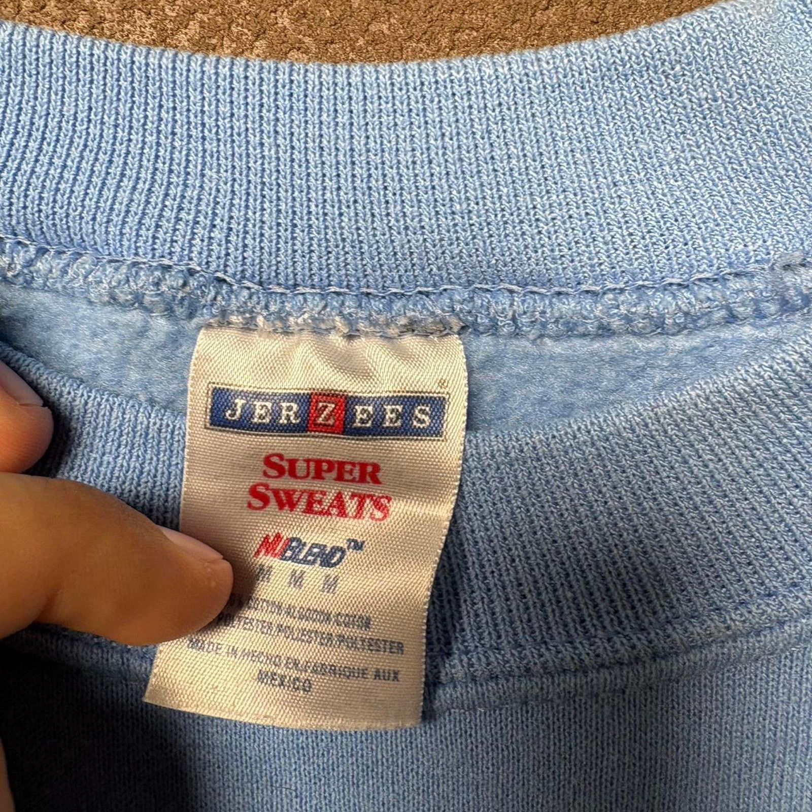 Jerzees Vintage light blue Hershey kisses crewneck Size M / US 6-8 / IT 42-44 - 2 Thumbnail