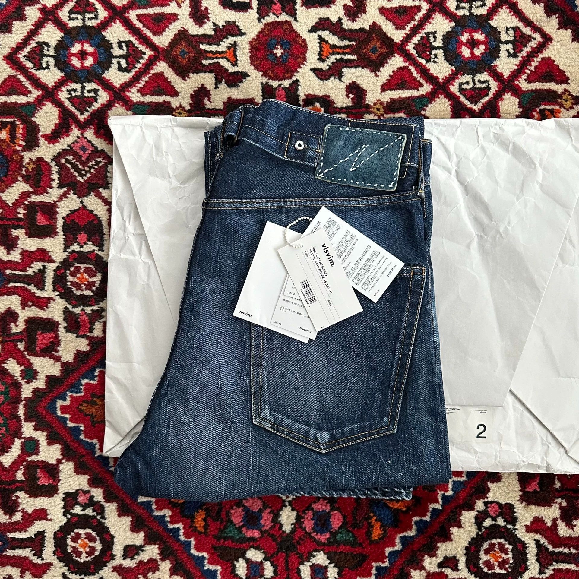 Visvim VISVIM 16 DRY17 Washed Splatter Jeans Size 2 Size US 26 / EU 42 - 9 Thumbnail