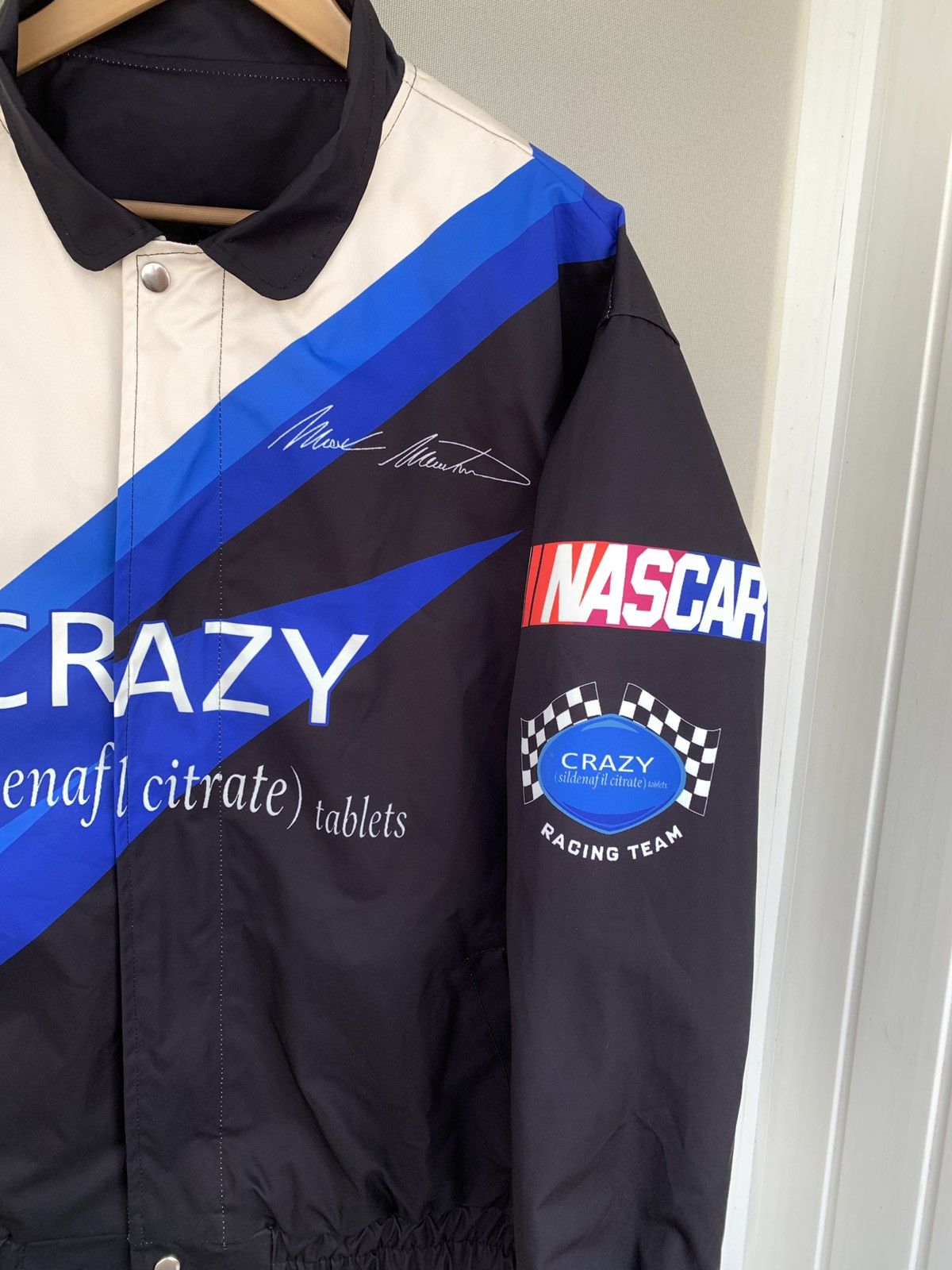 NASCAR Ford Racing Crazy NASCAR Vintage Jacket Size L Size US L / EU 52-54 / 3 - 4 Thumbnail