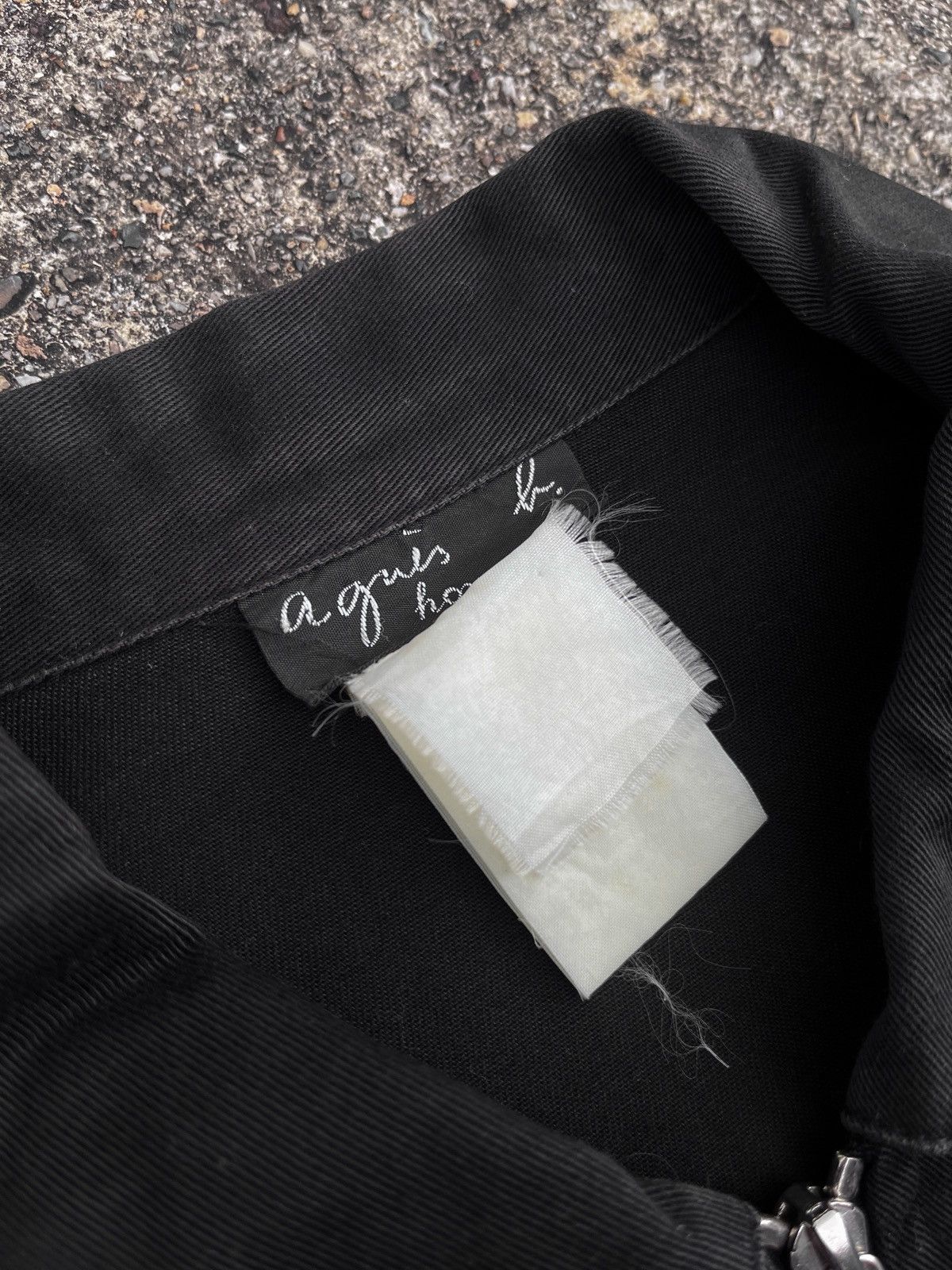 agnes b. Agnes b. Homme Multi Zipper Black Cotton Jacket Size US M / EU 48-50 / 2 - 4 Thumbnail