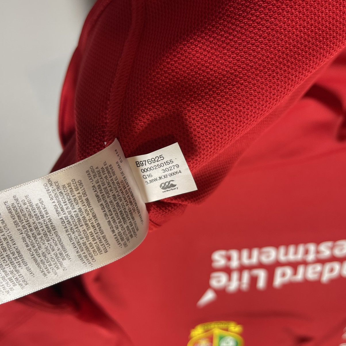 Canterbury of New Zealand × Vintage NWT 2017 BRITISH AND IRISH LIONS RUGBY JERSEY Size US XXL / EU 58 / 5 - 14 Thumbnail
