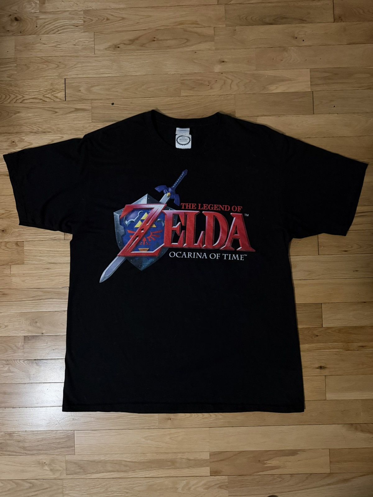 Nintendo Official Legend Of Zelda Ocarina Of Time Tee Size US L / EU 52-54 / 3 - 1 Thumbnail