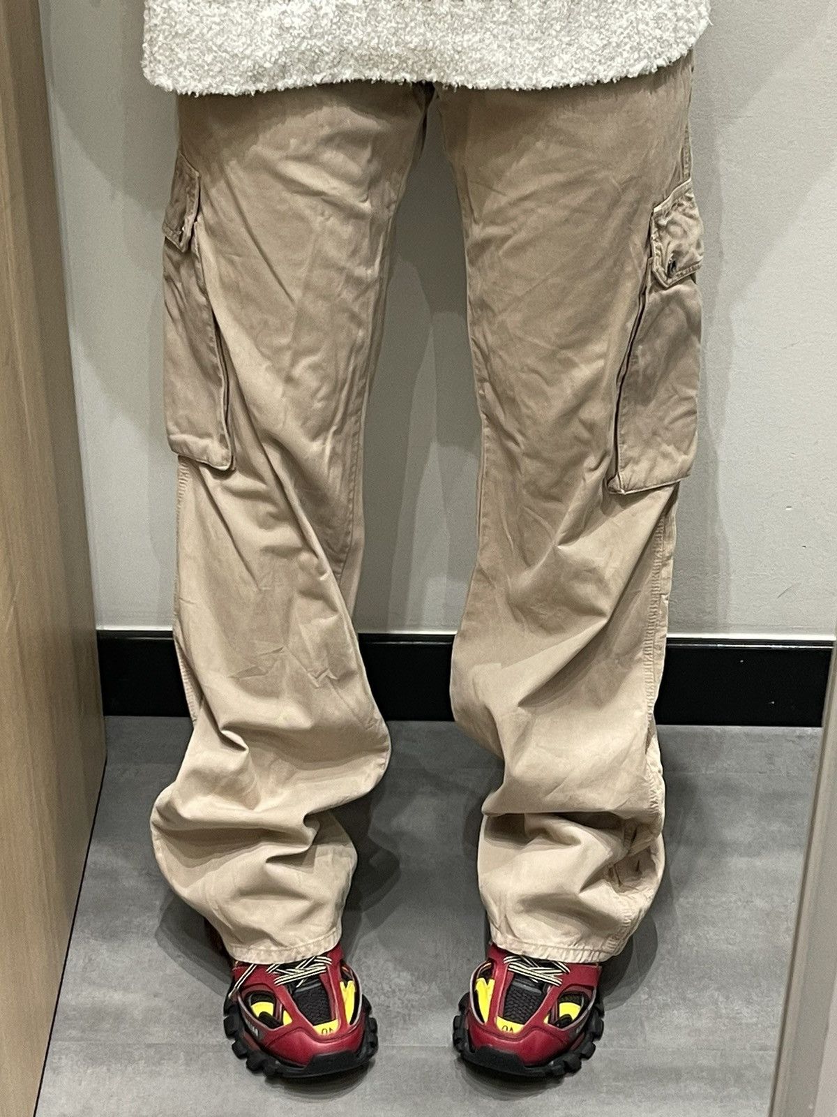 Dolce & Gabbana AW03 Archive Dolce & Gabbana Cargo Beige Pants Size US 34 / EU 50 - 3 Thumbnail