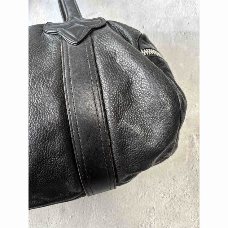 Chrome Hearts CH Duffle Tiny Leather Boston Bag Size ONE SIZE - 4 Thumbnail